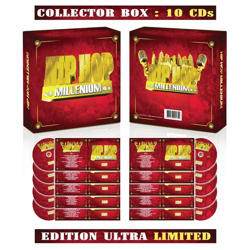 Best of HIP HOP (Coffret 10 cds) Music