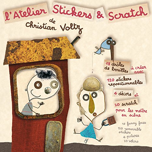L'atelier stickers & scratch de Christian Voltz book