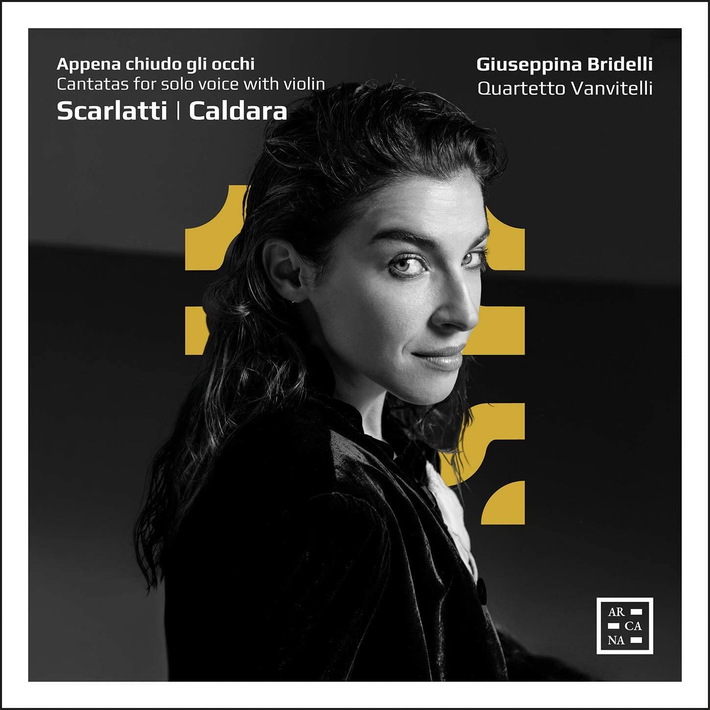 Appena chiudo gli occhi: Solo-Kantaten mit Violine cd
