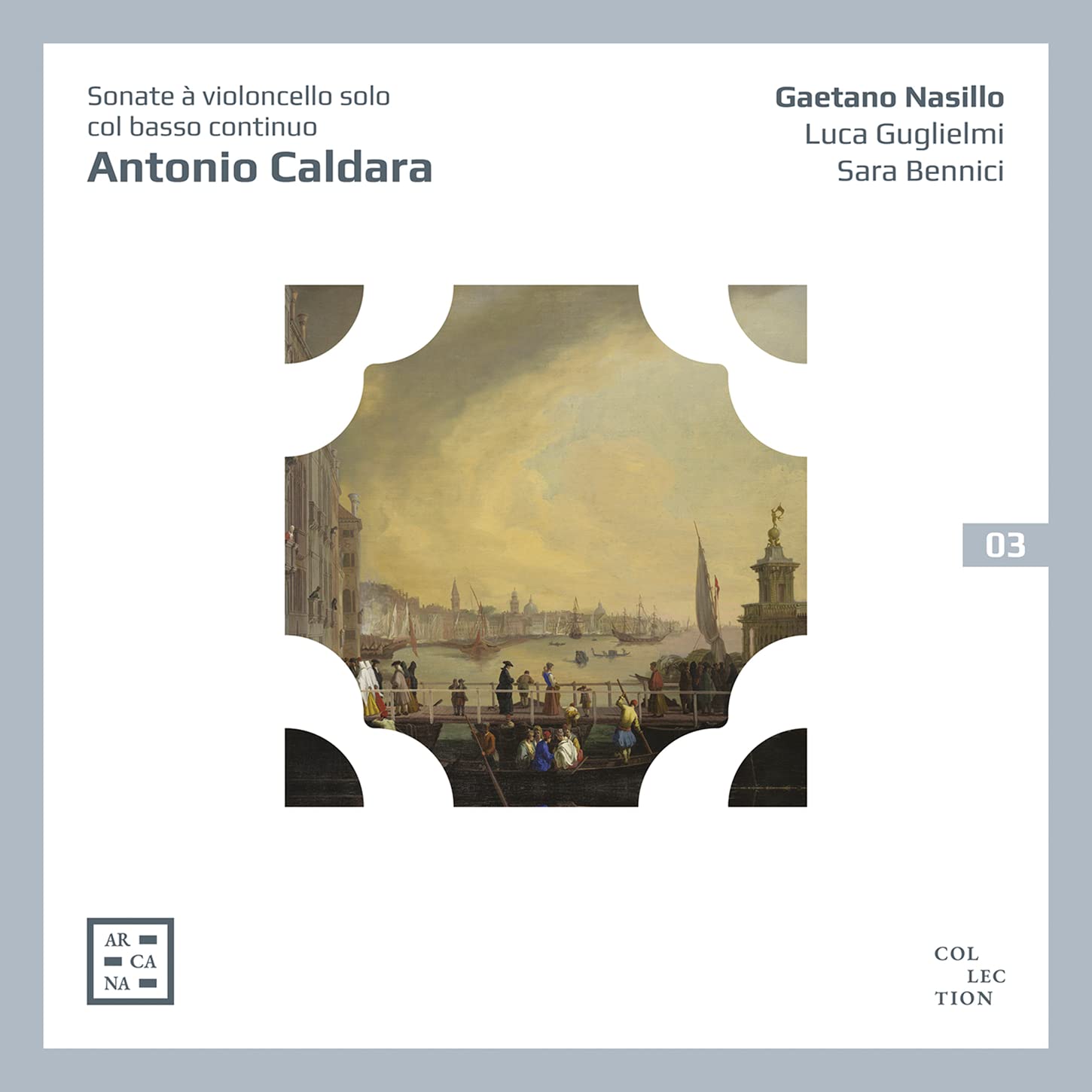 Caldara : Sonate À Violoncello Solo Col Basso Continuo Classical