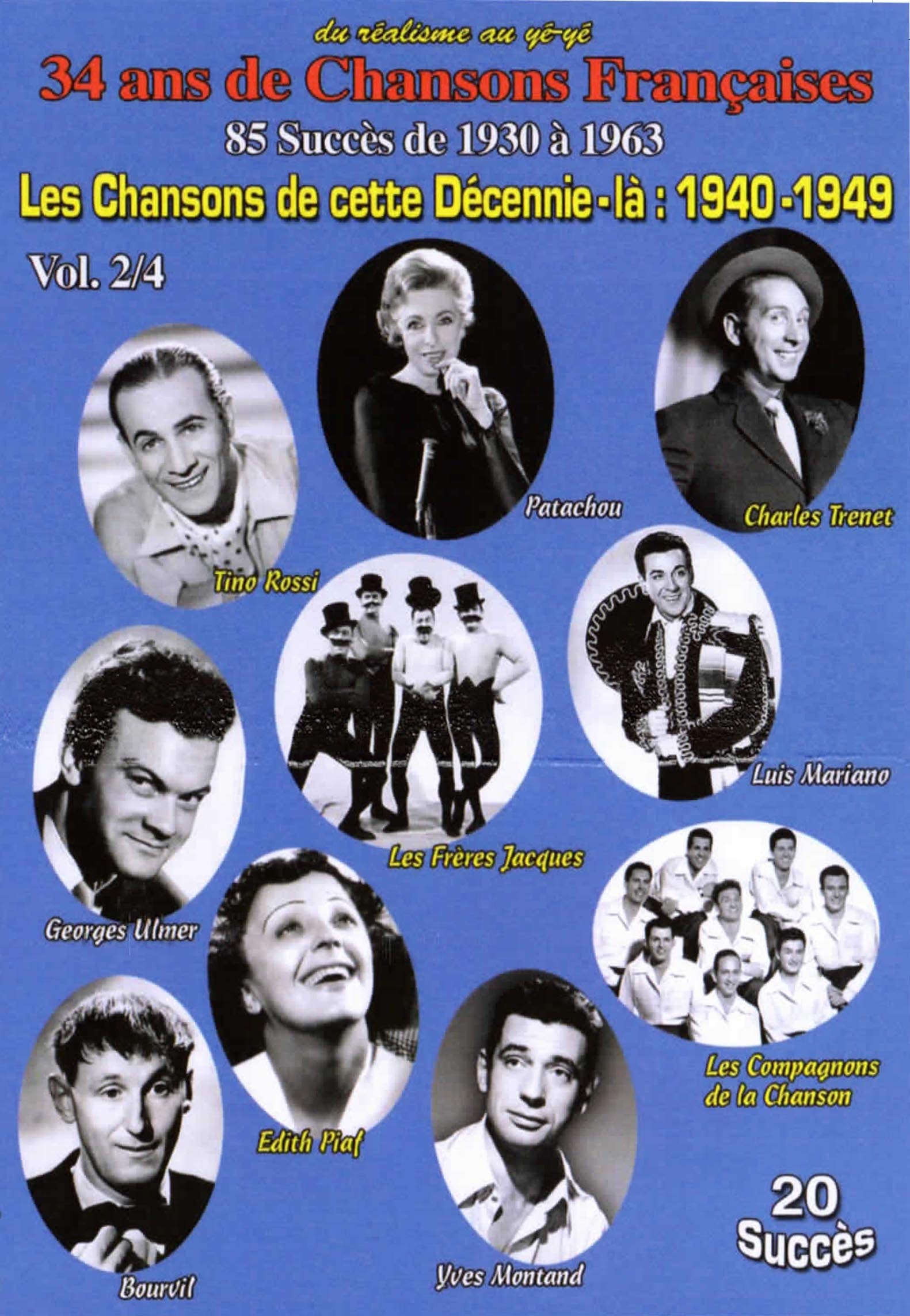Chansons de cette décennie-là : 1940-1949, vol. 2 Films