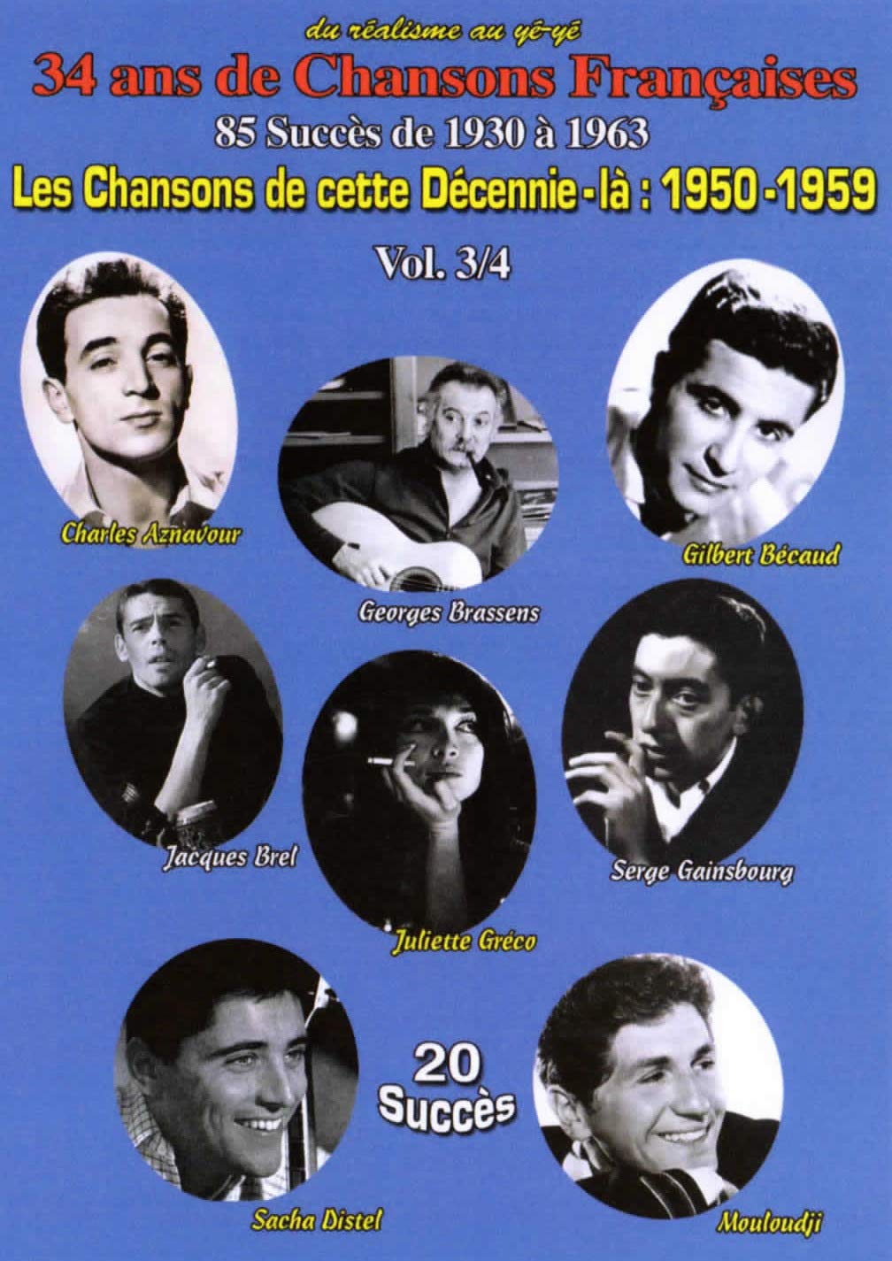 Chansons de cette décennie-là : 1950-1959, vol. 3 Films