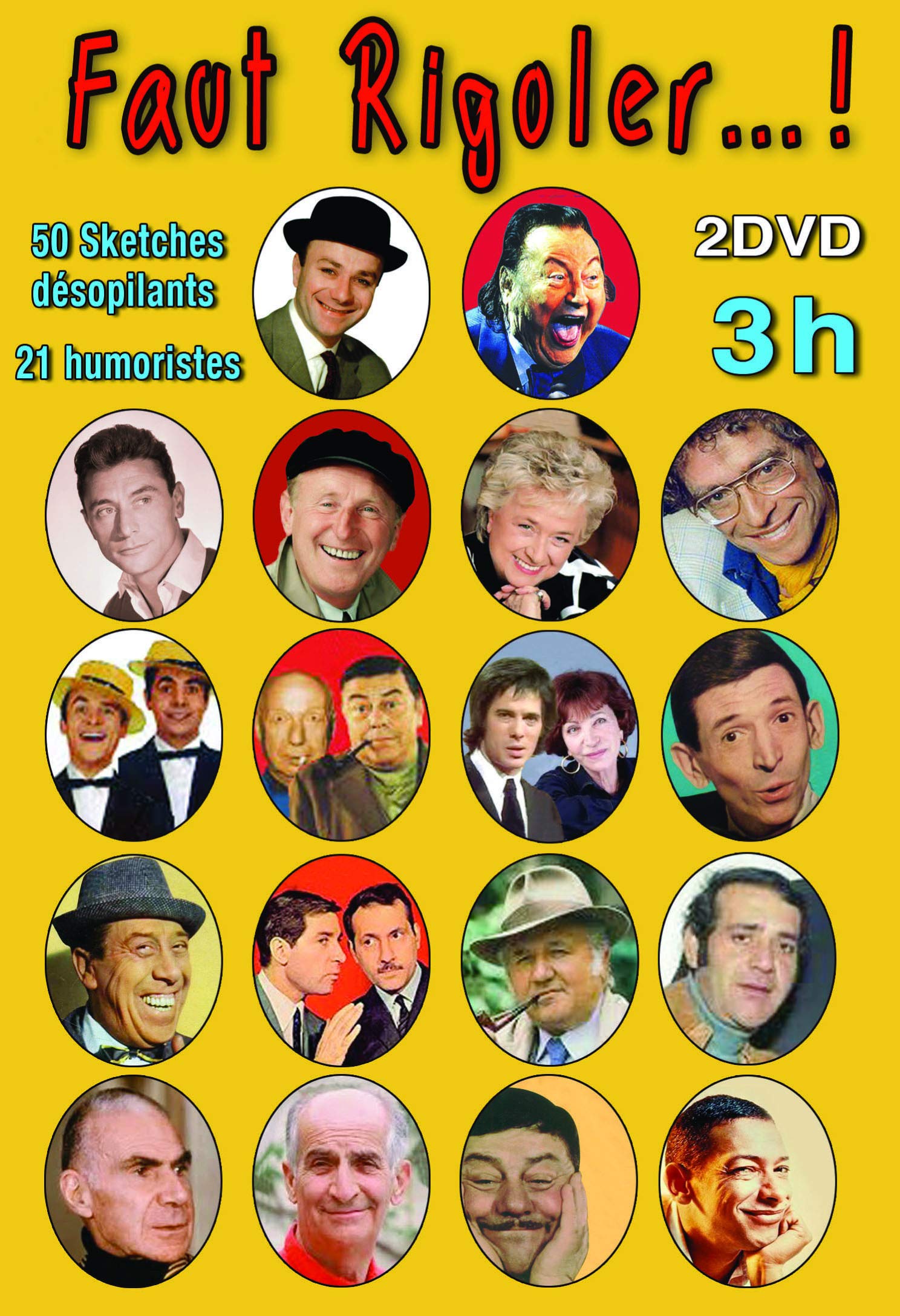Faut Rigoler 50 Sketches désopilants-21 humoristes (2DVD) Films