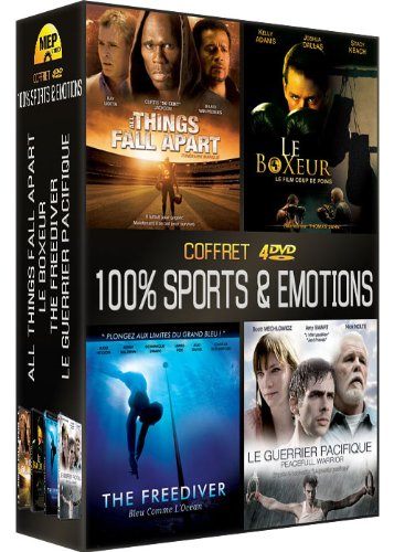 Coffre 100% sports & emotions : all things fall apart ; le boxeur ; the freediver ; le guerrier pacifique Movies
