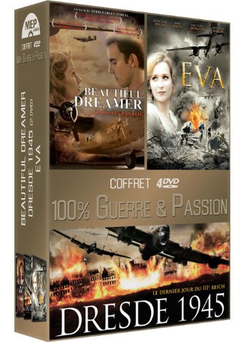 coffret 4 dvd 100% guerre et passion : beautiful dreamer / eva / dresde 1945 Films