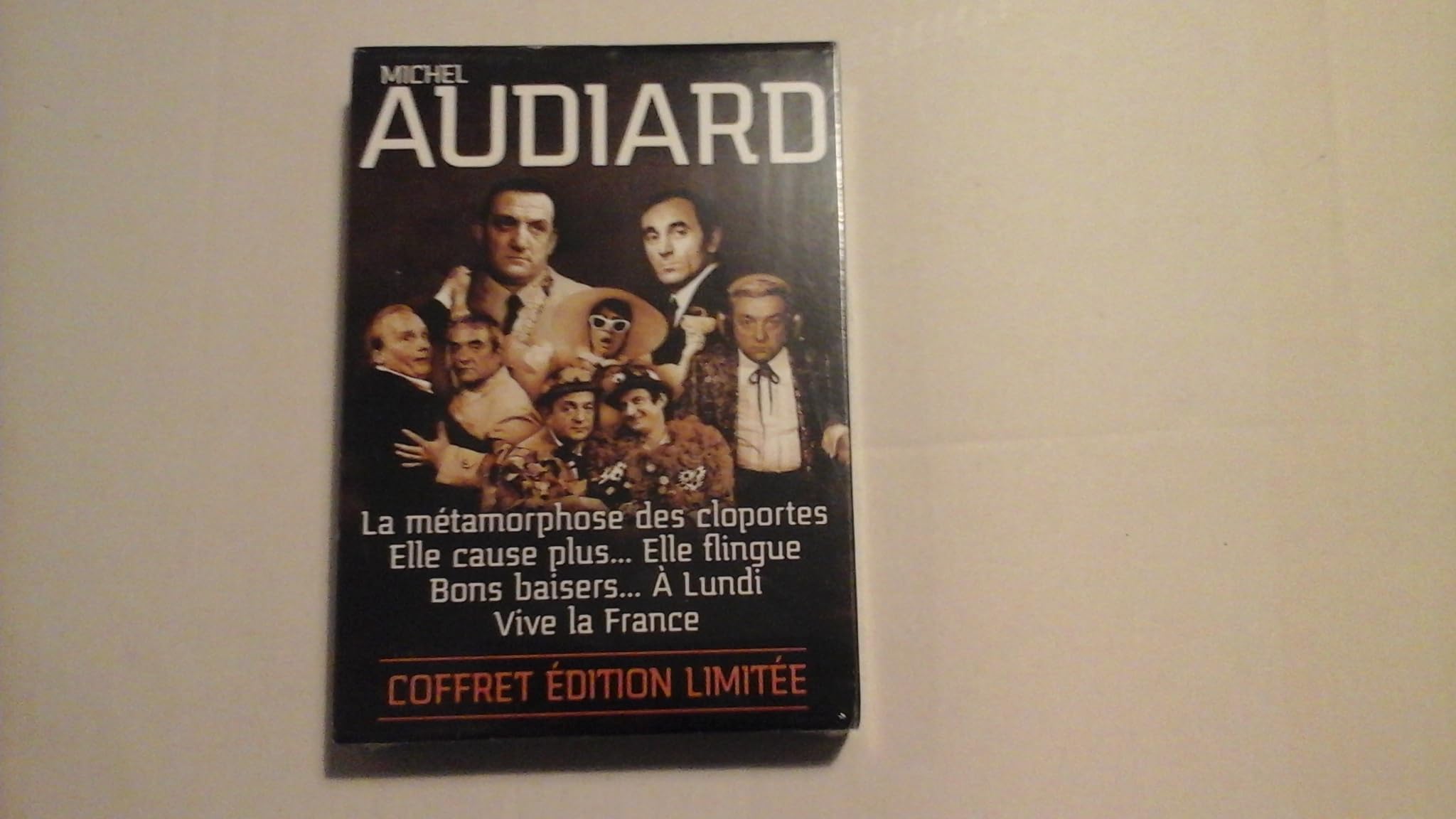 Coffret michel audiard : la métamorphose des cloportes ; elle cause plus,elle flingue ; bons baisers a lundi ; viv Movies