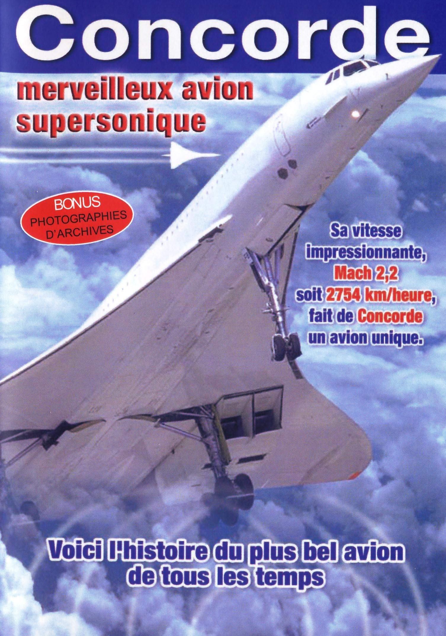 Le concorde, merveilleux avion supersonique Films