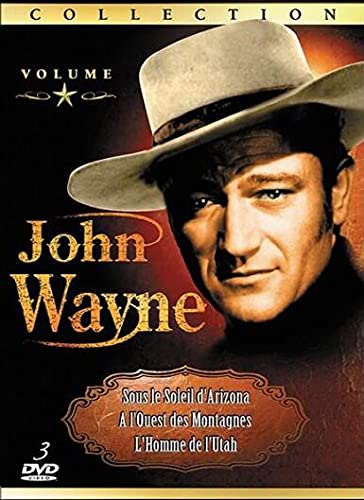 John Wayne : sous Le Soleil de l'Arizona + A l'ouest des Montagnes + l'homme de l'Utah dvd