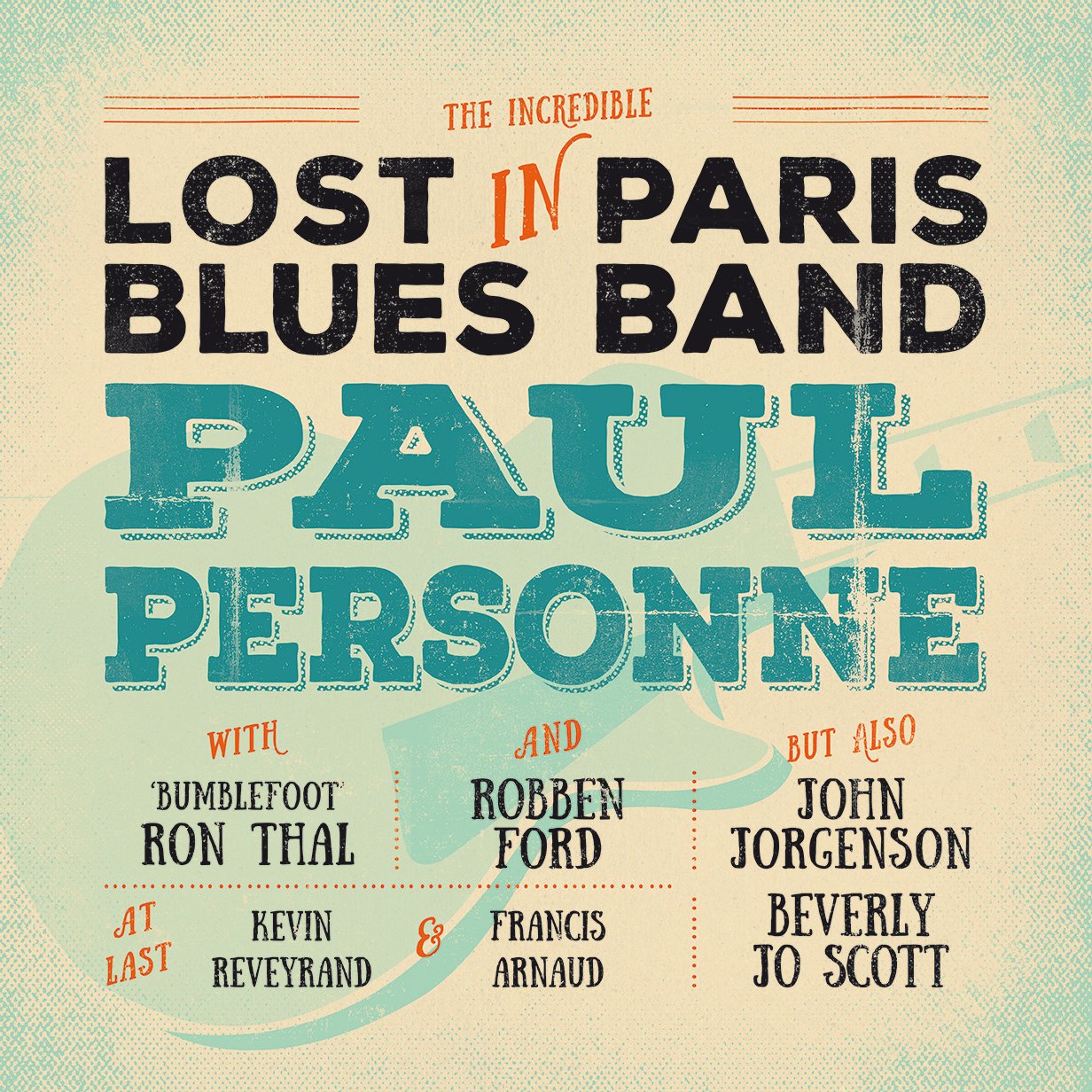 Lost in Paris Blues Band cd