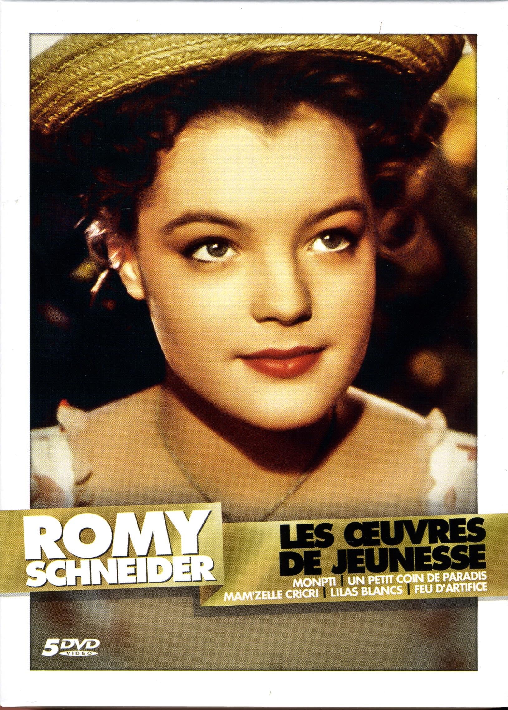 Coffret romy schneider : monptit ; un petit coin de paradis ; feu d'artifice ; lilas blancs ; mam'zelle cricri Films