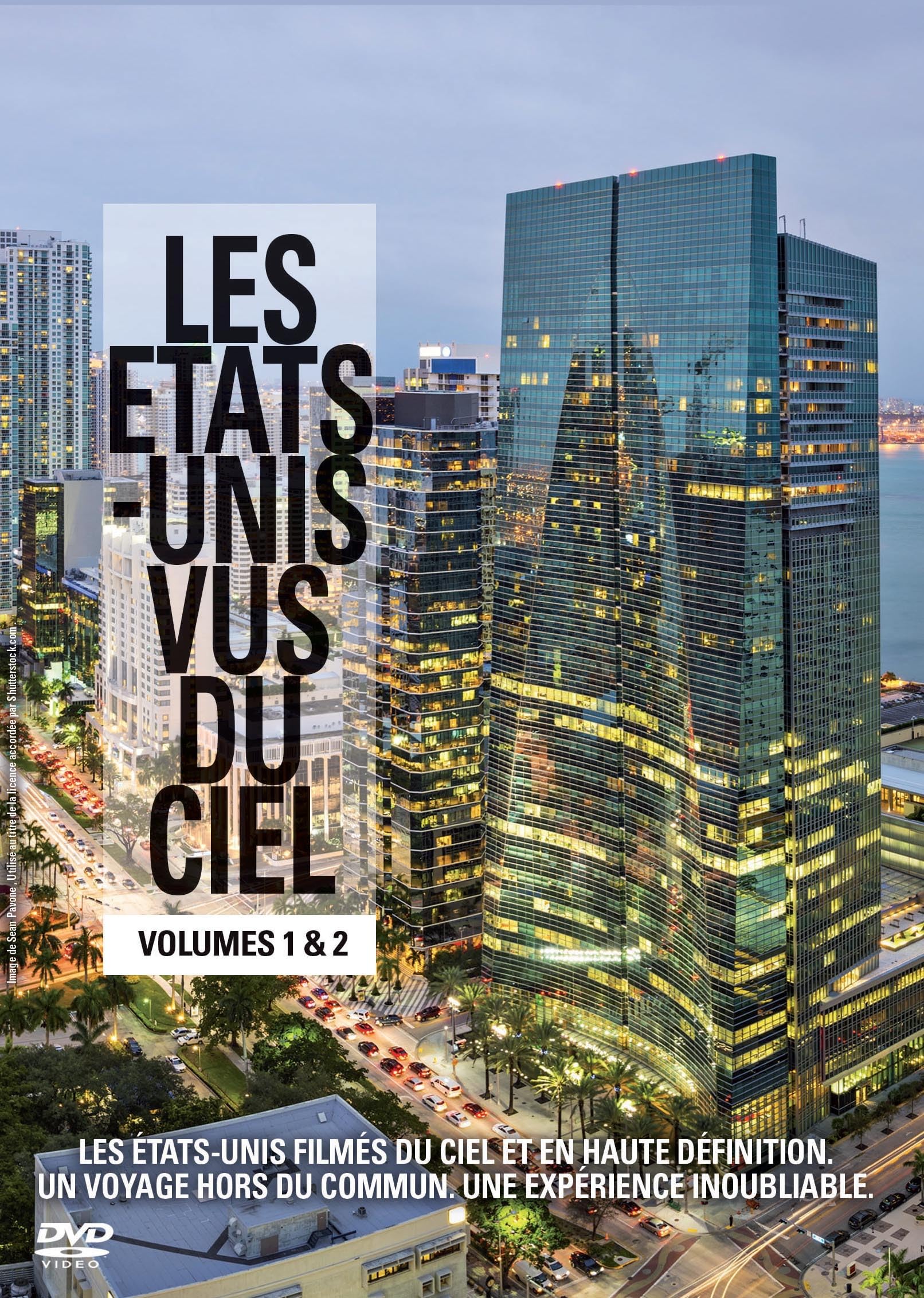 Coffret les etats-unis vus du ciel, vol. 1 et 2 Films