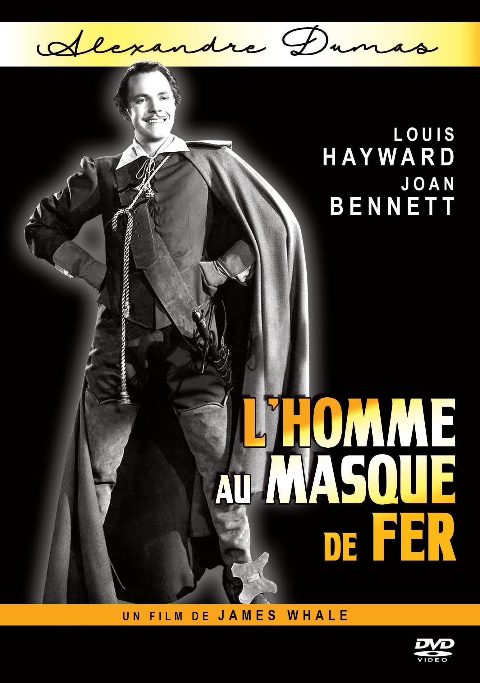 l'homme au Masque de Fer dvd
