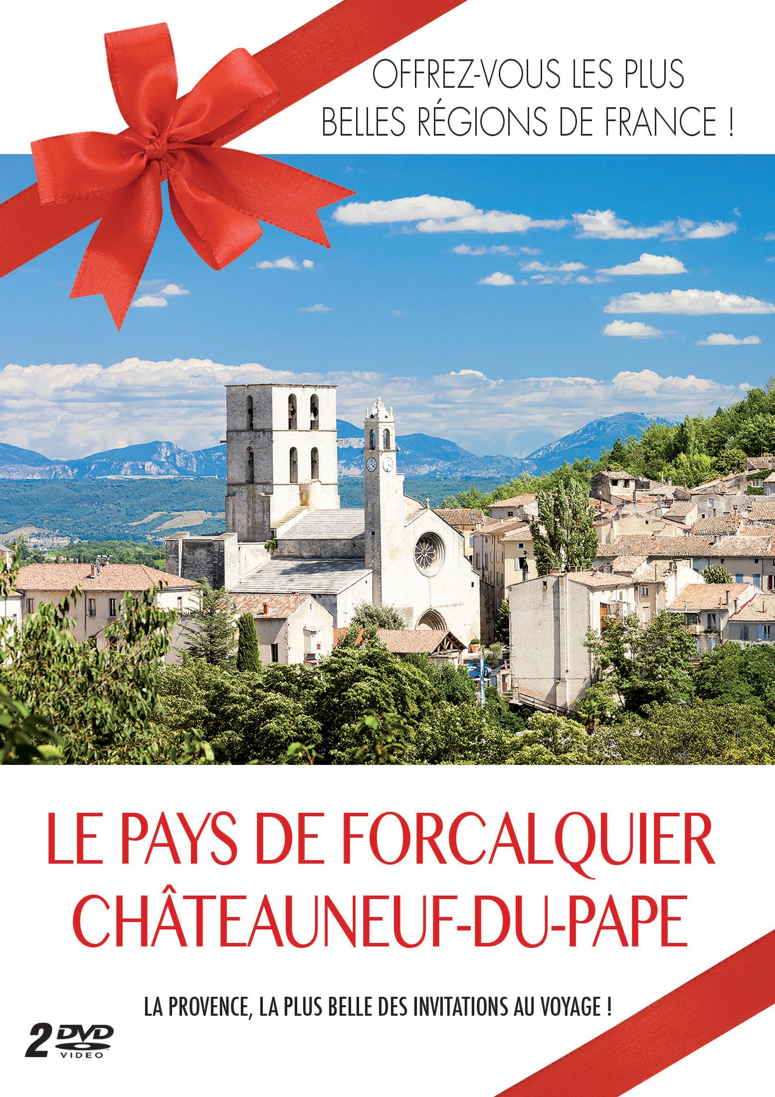 Coffret les plus belles régions : le pays de forcalquier ; châteauneuf du pape Films