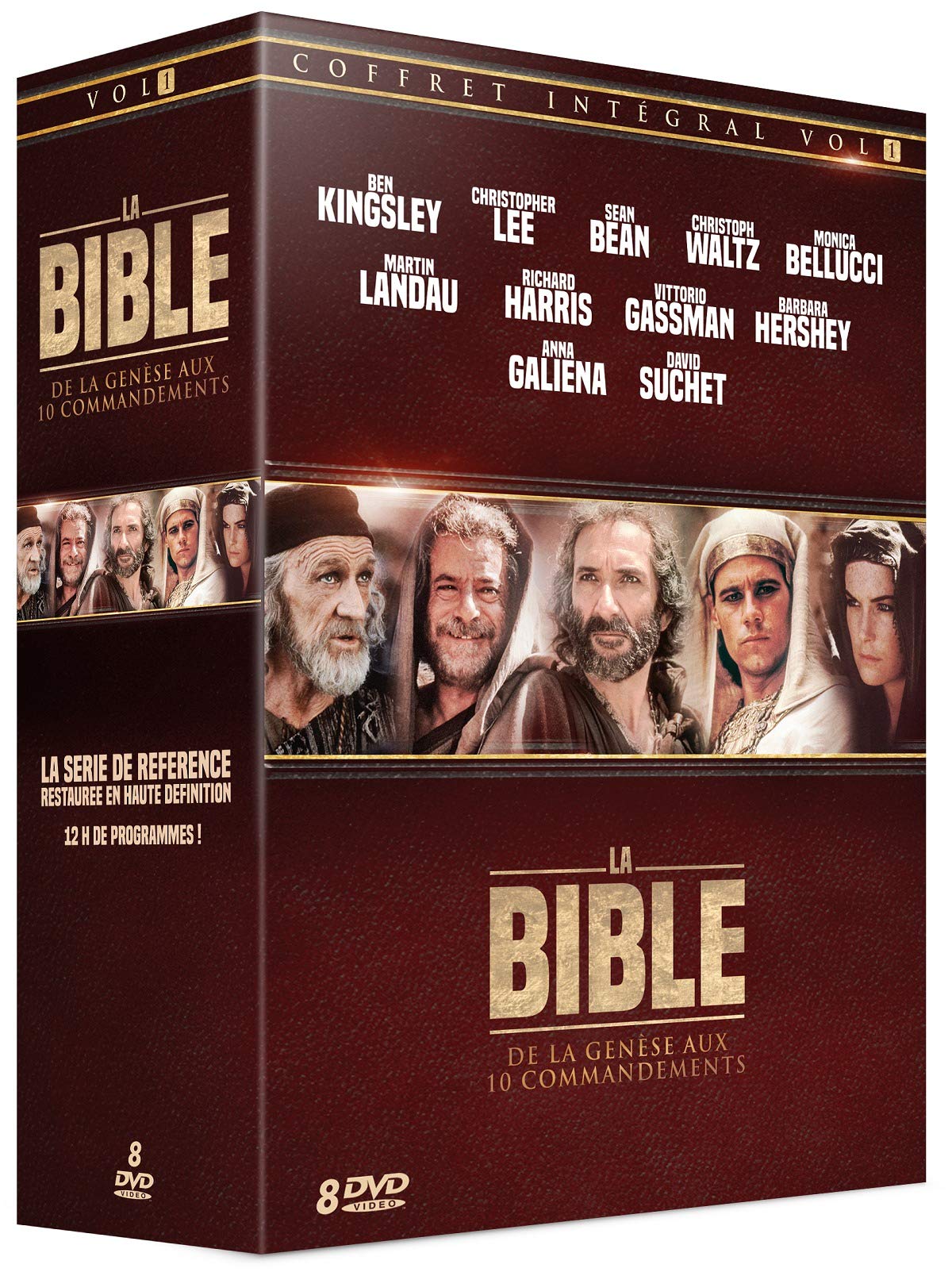 Coffret la bible, de la genèse aux dix commandements 4 films Box sets
