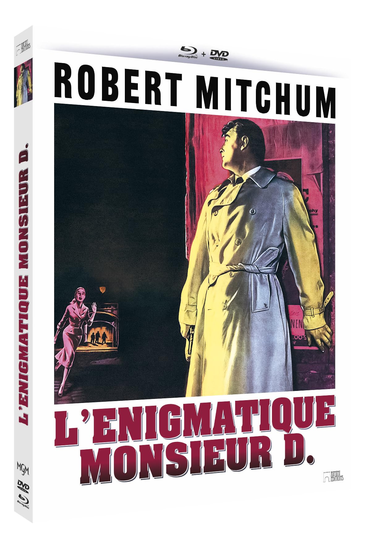 ÉNIGMATIQUE MONSIEUR D (L') - COMBO DVD + BD - EDITION LIMITEE dvd