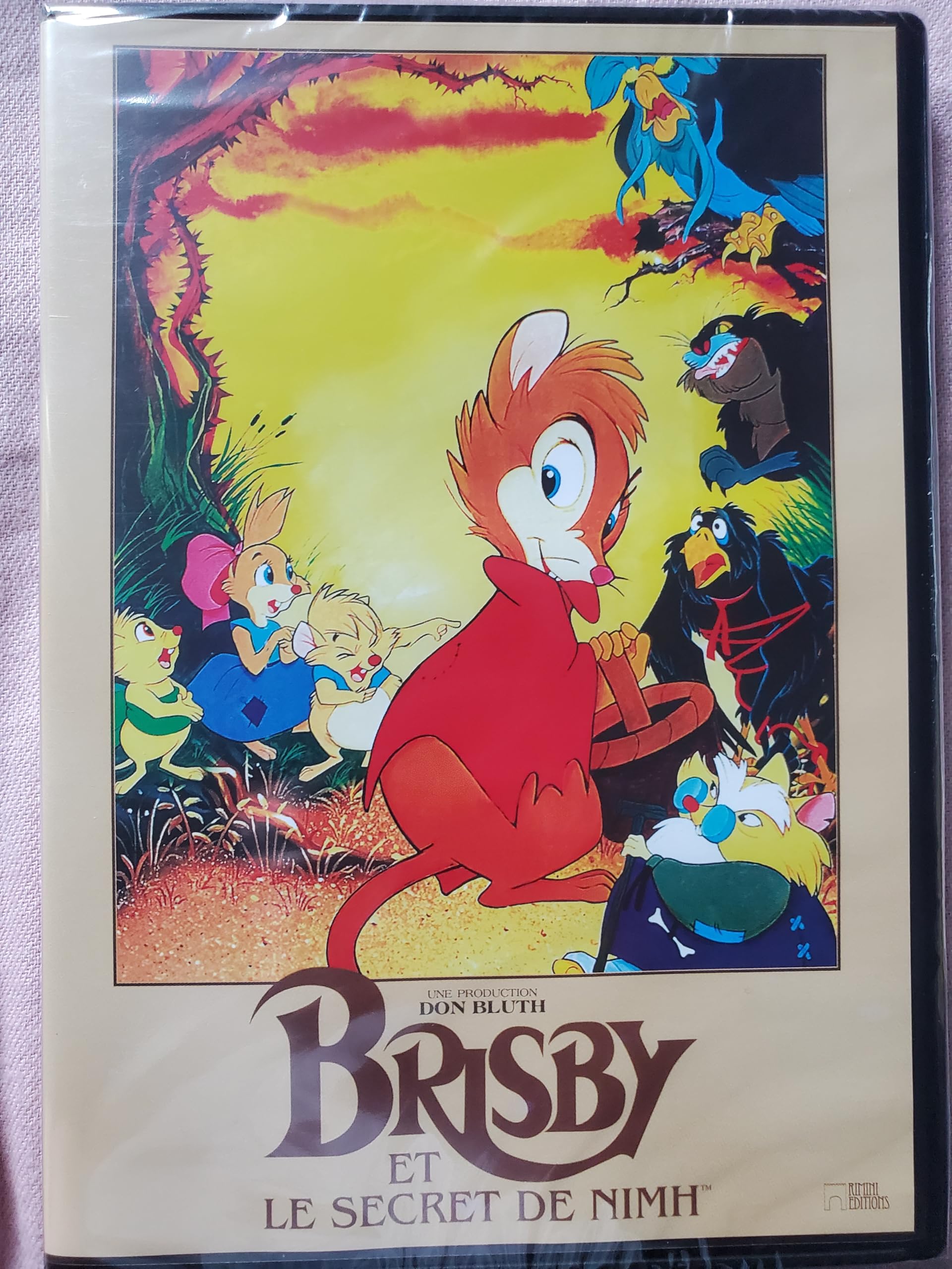 brisby et le secret de nimh blu ray dvd
