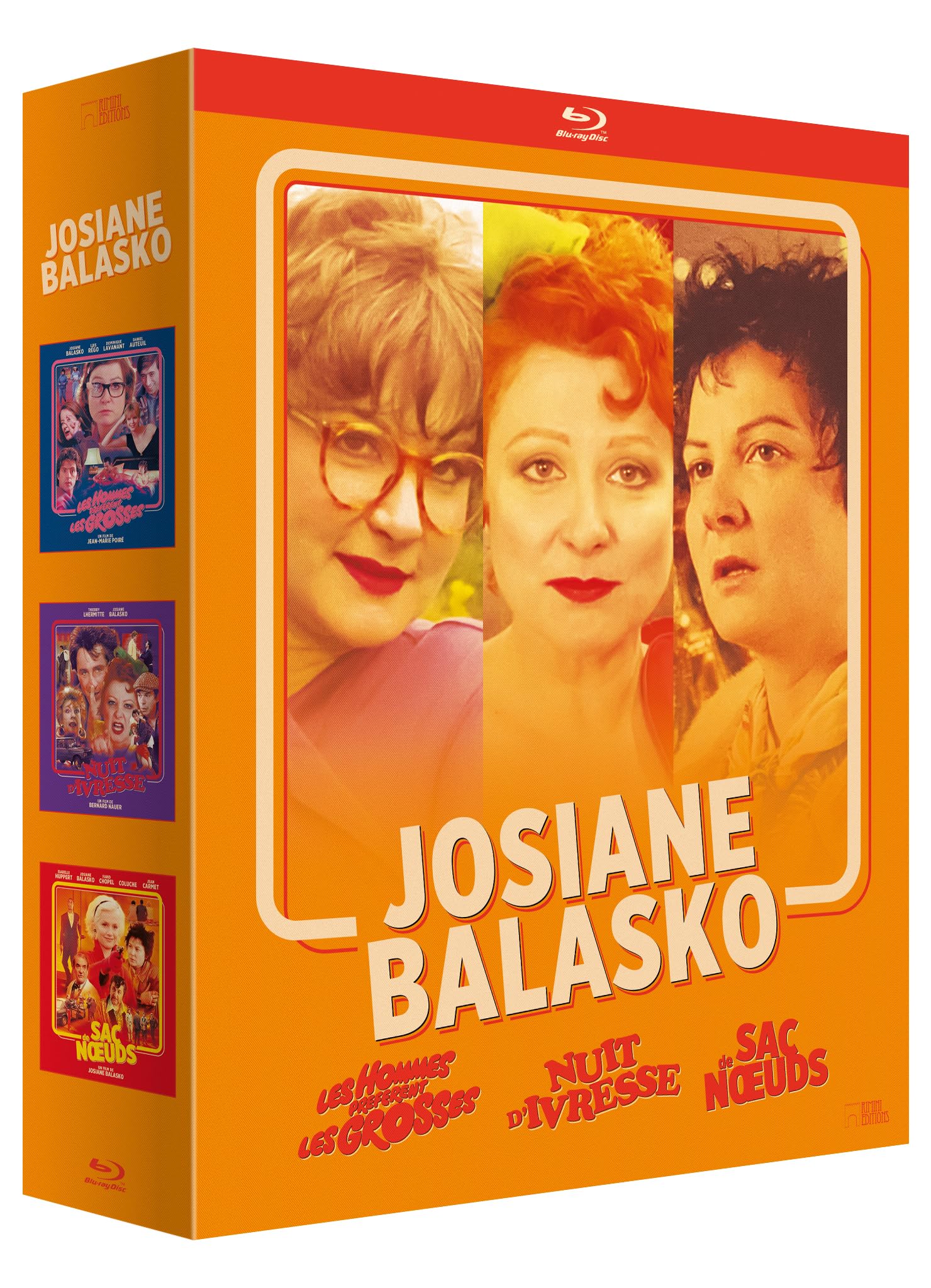 Balasko : Les Hommes préfèrent Les Grosses + Sac de Noeuds + Nuit d'ivresse Movies