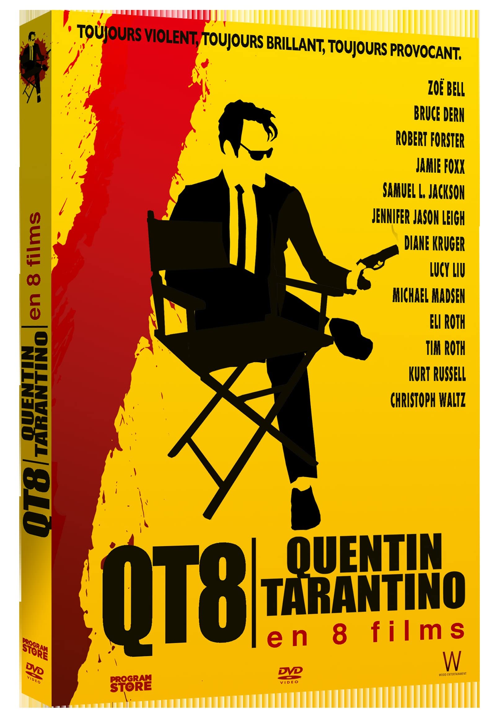 QT8 - Quentin Tarantino en 8 Films dvd