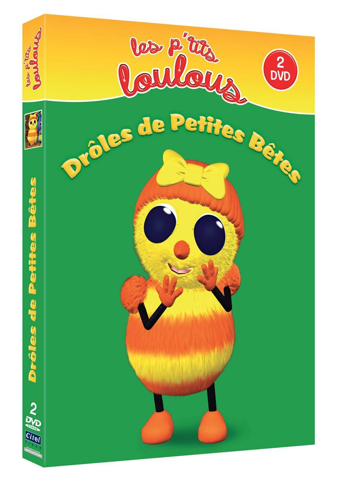 Coffret les p'tits loulous : drôles de petites bêtes Films