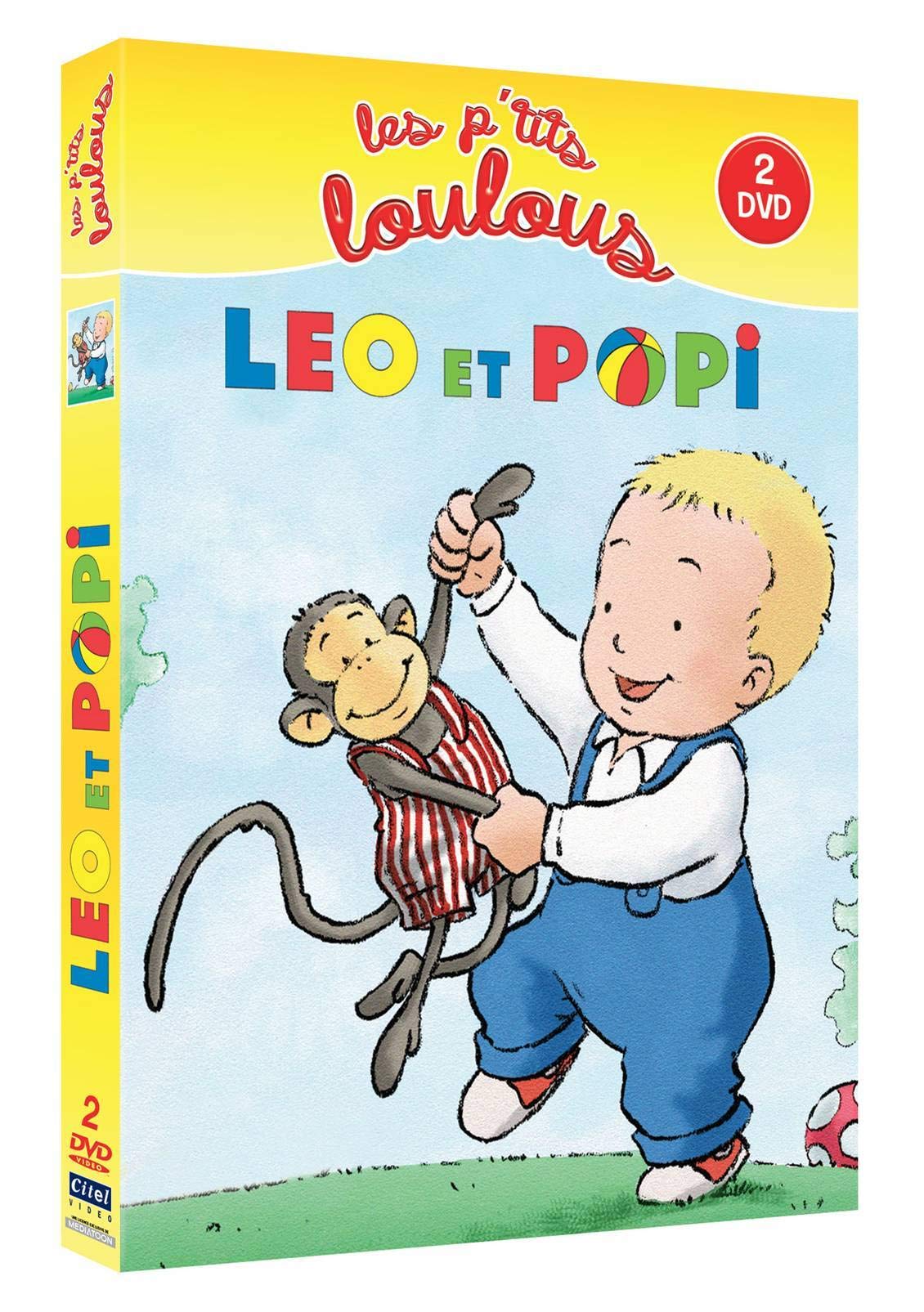 Léo et POPI-Les P'TITS LOULOUS dvd
