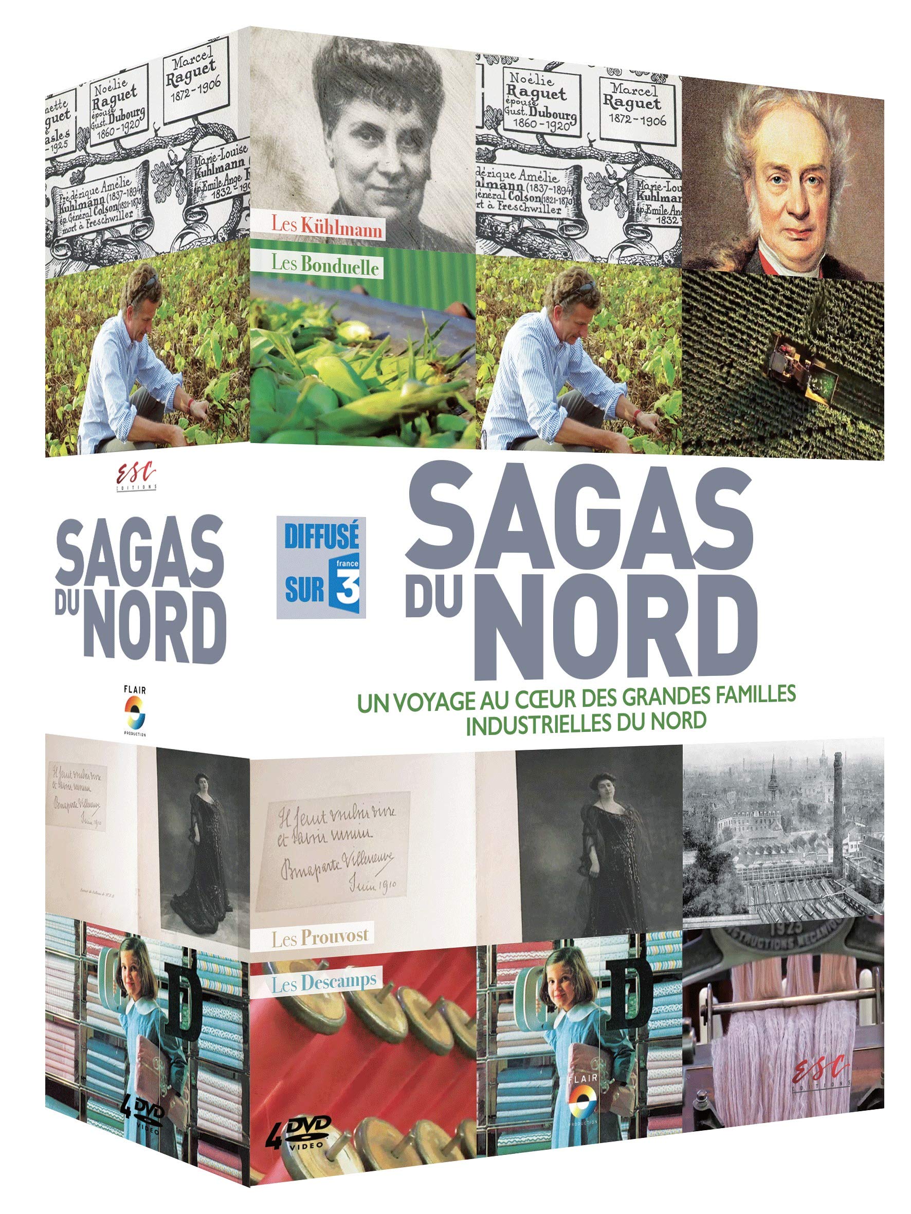 Coffret sagas du nord, un voyage au coeur des grandes familles industrielles du nord Movies