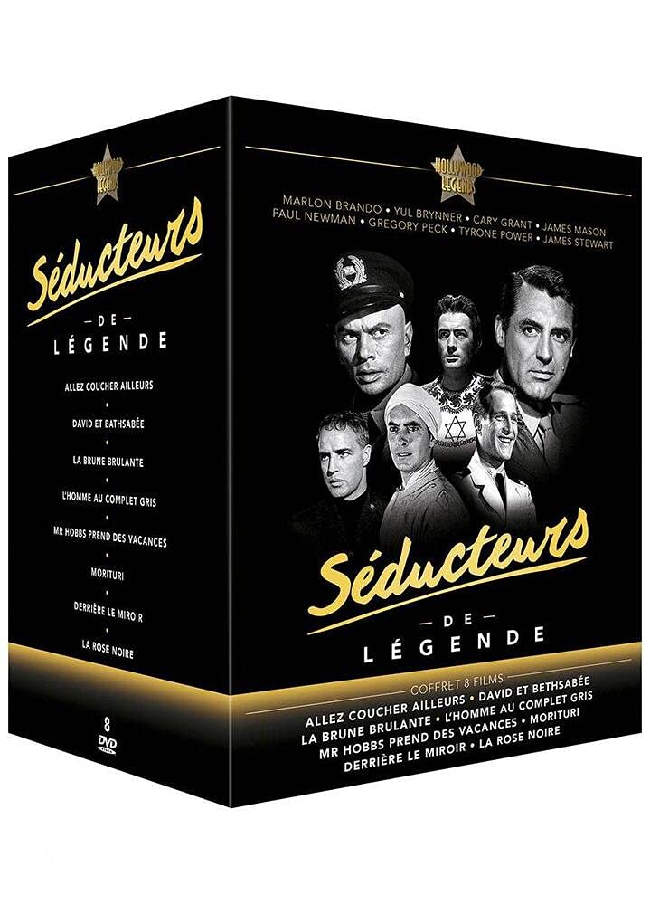 Coffret séducteurs de légende 8 films Films