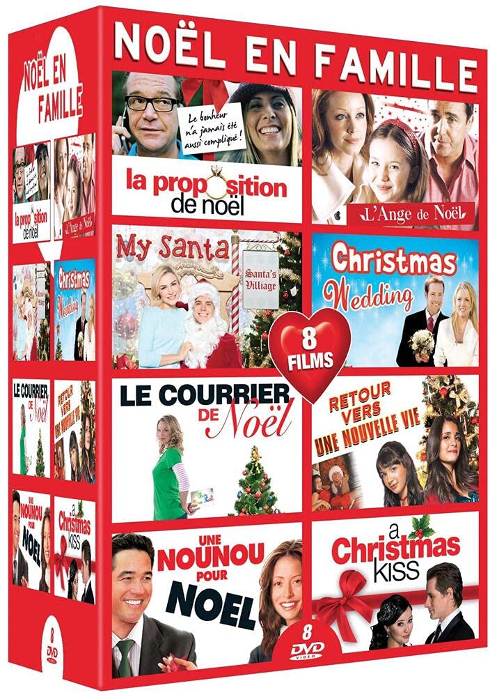 Coffret comédies romantiques de noël 8 films Films