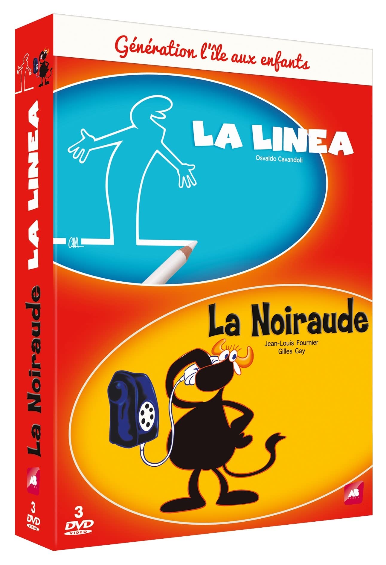 Coffret génération l'ile aux enfants : la linéa ; la noiraude Films