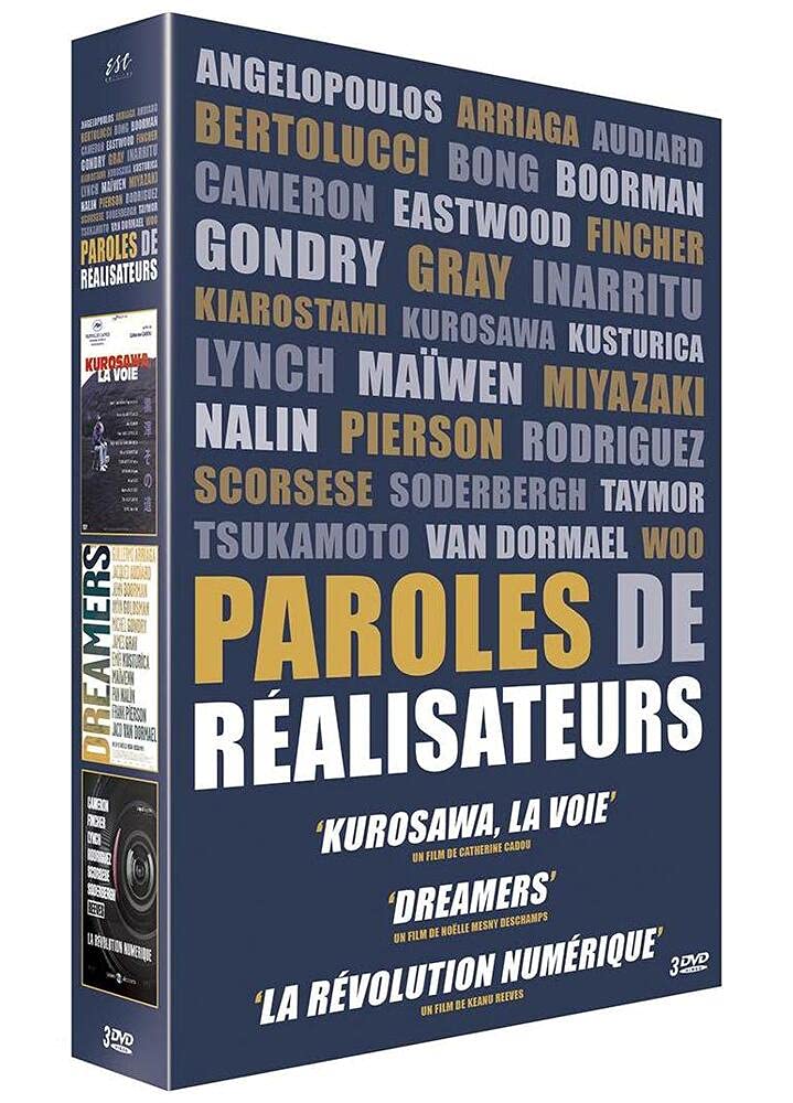 Coffret paroles de réalisateurs : kurosawa, la voie ; dreamers ; la révolution numérique Films