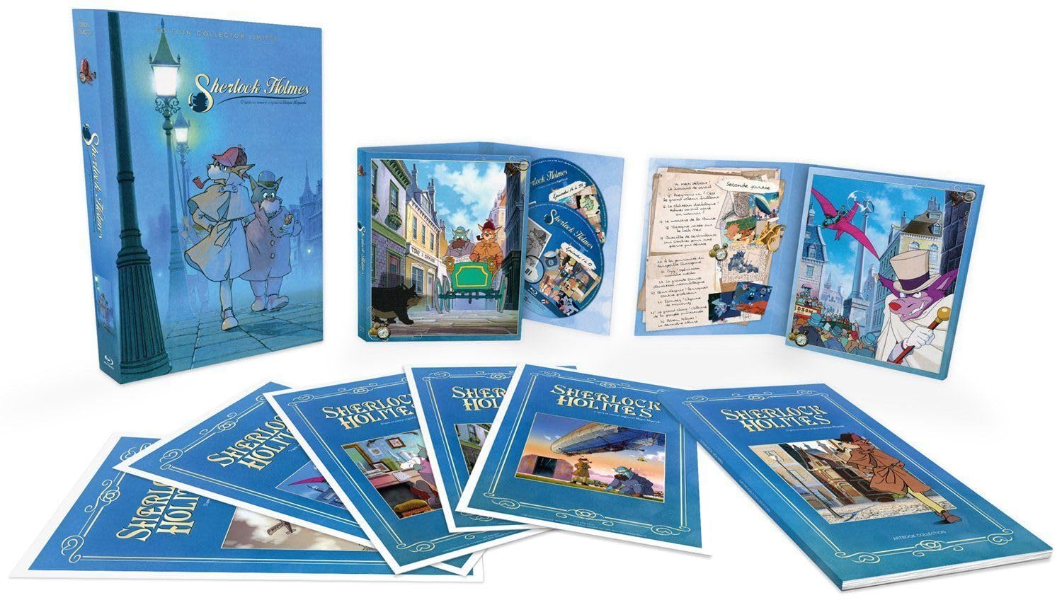 Sherlock Holmes - Intégrale (remasterisée) - Edition Collector Limitée - Combo + DVD Box sets