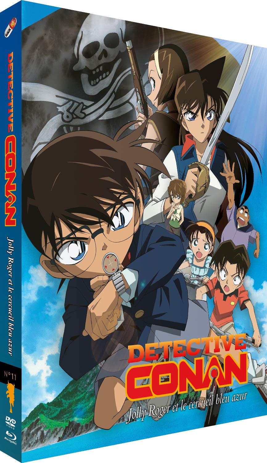 Detective Conan - Film 11 : Jolly Roger et le cercueil bleu azur + DVD dvd