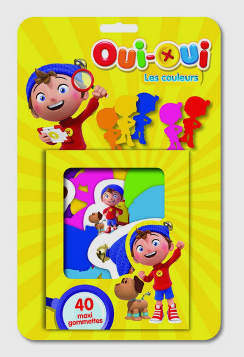 Oui-oui et les couleurs: 40 maxi-gommettes Books