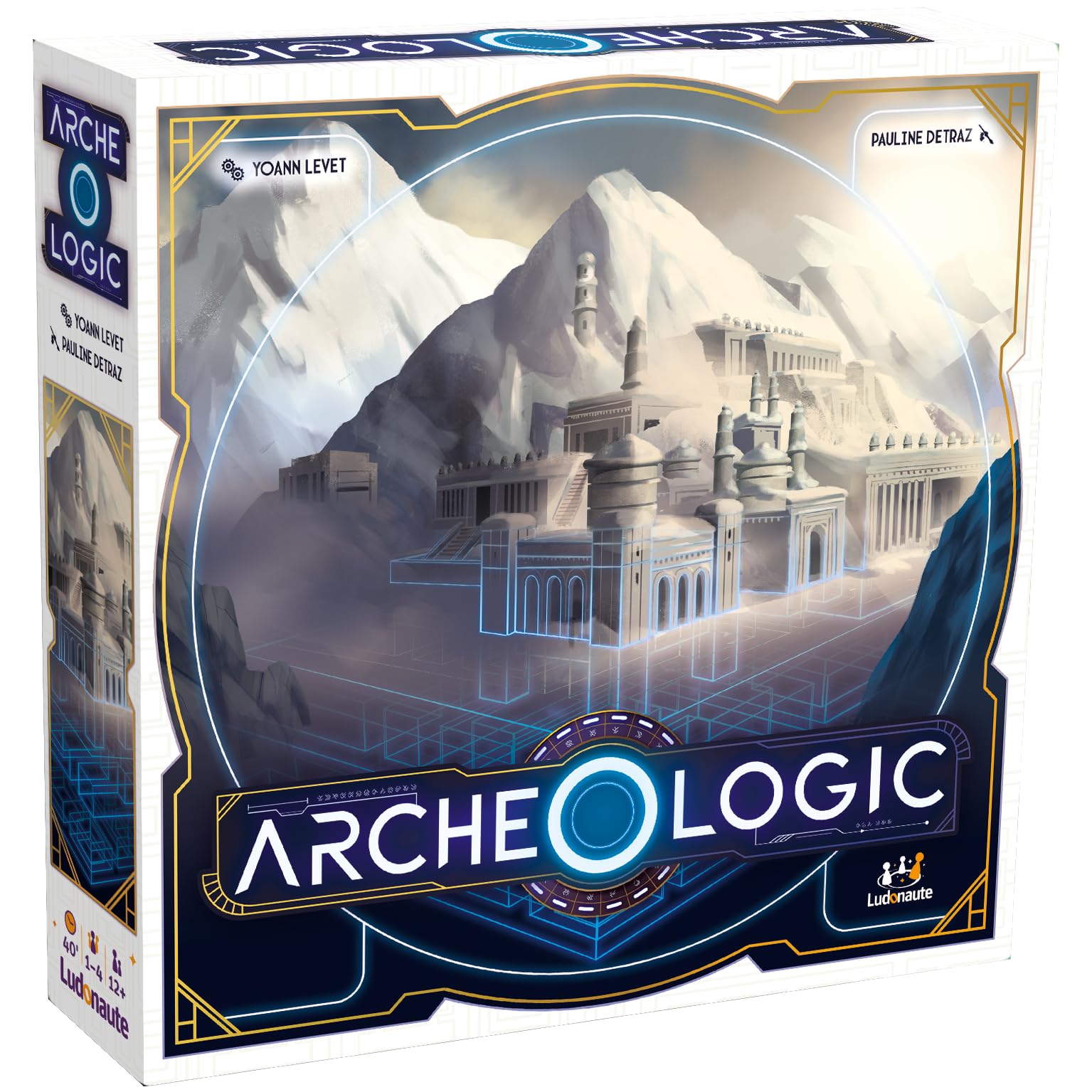 ARCHEOLOGIC - Ludonaute - Jeu de société - Un Jeu de déduction compétitif - à partir de 12 Ans dvd