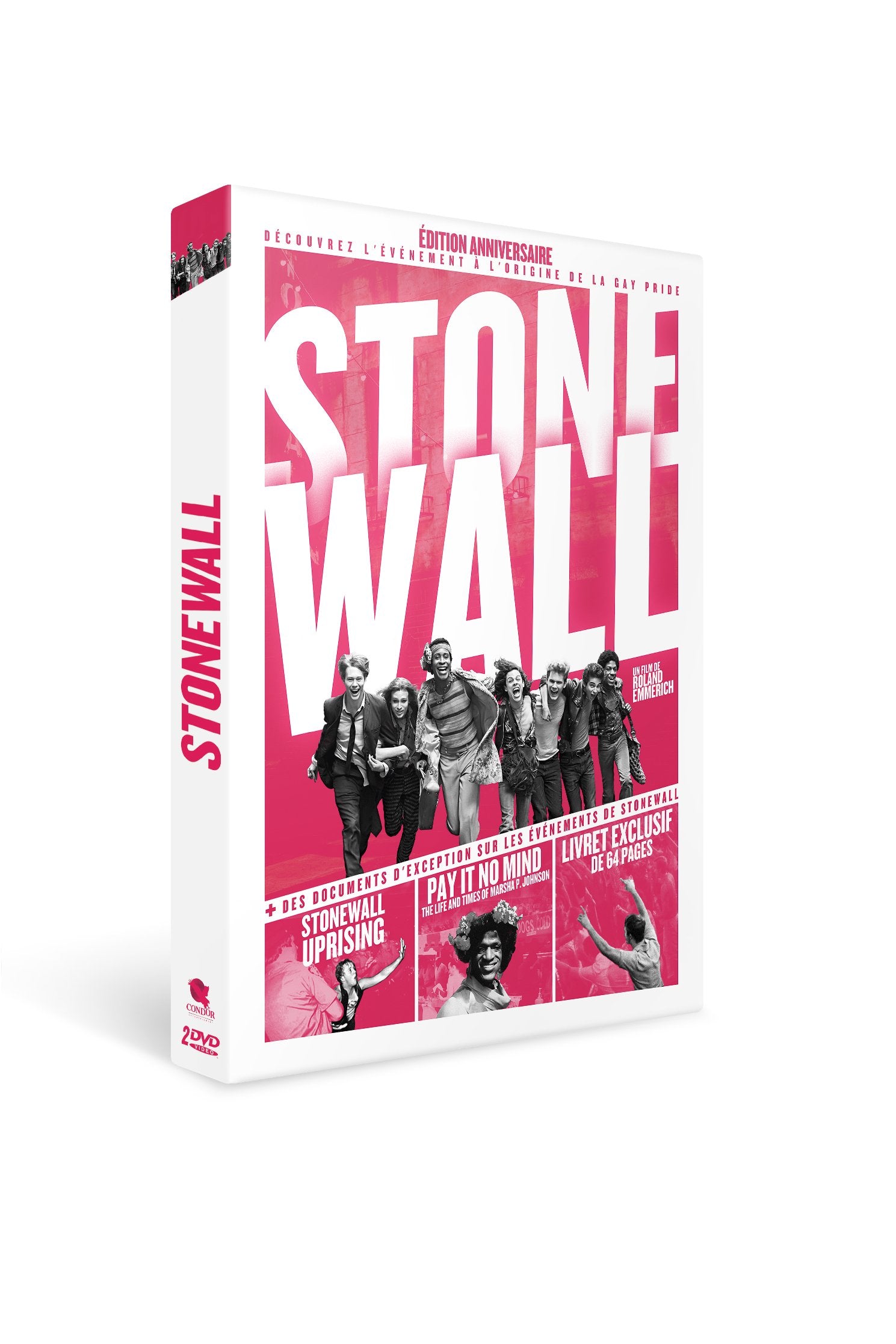 Stonewall-Edition Anniversaire-2 DVD + Un livret de 64 Pages dvd
