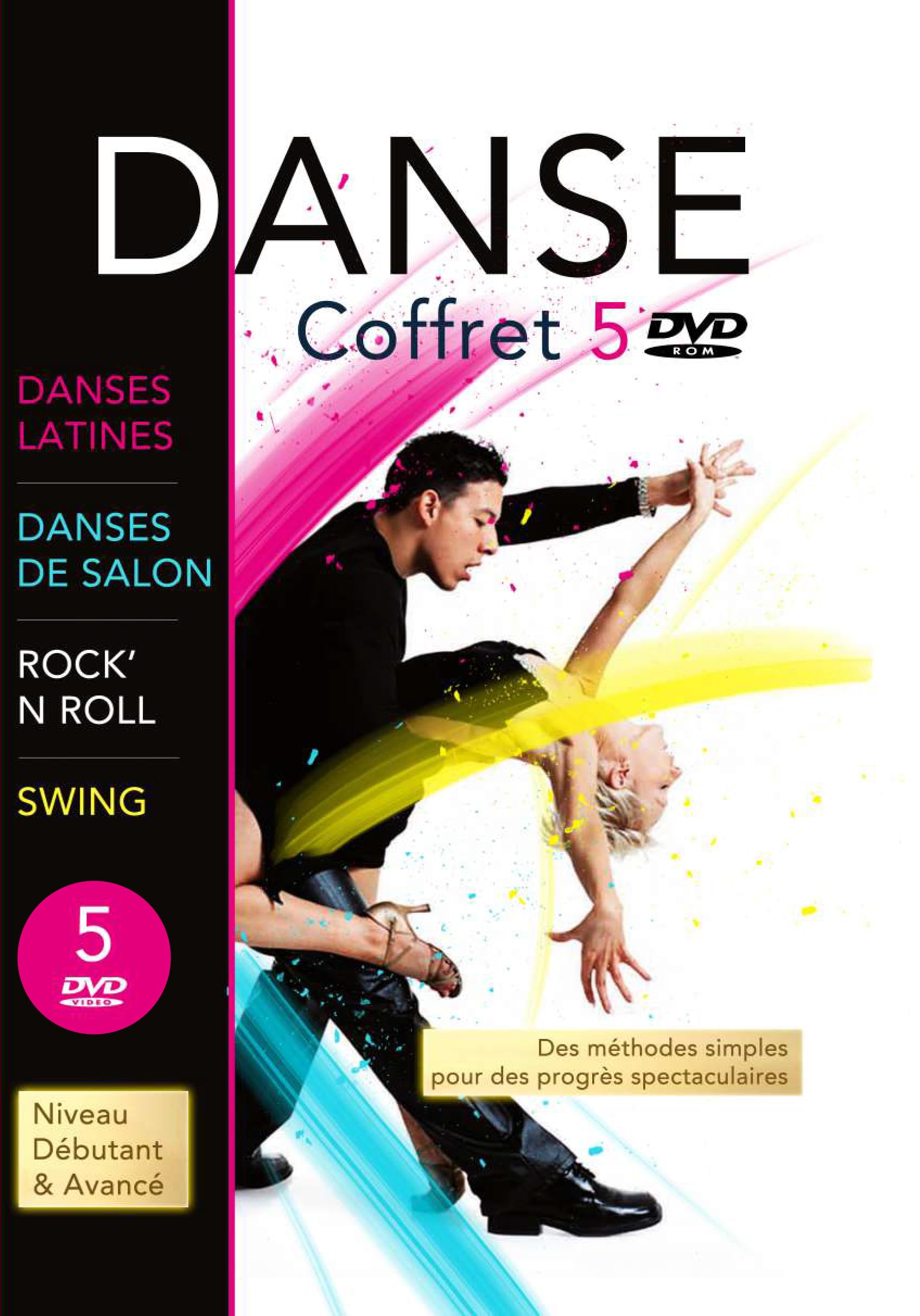 Coffret spécial danse : danses latines ; danses de salon ; rock'n'roll ; swing Films