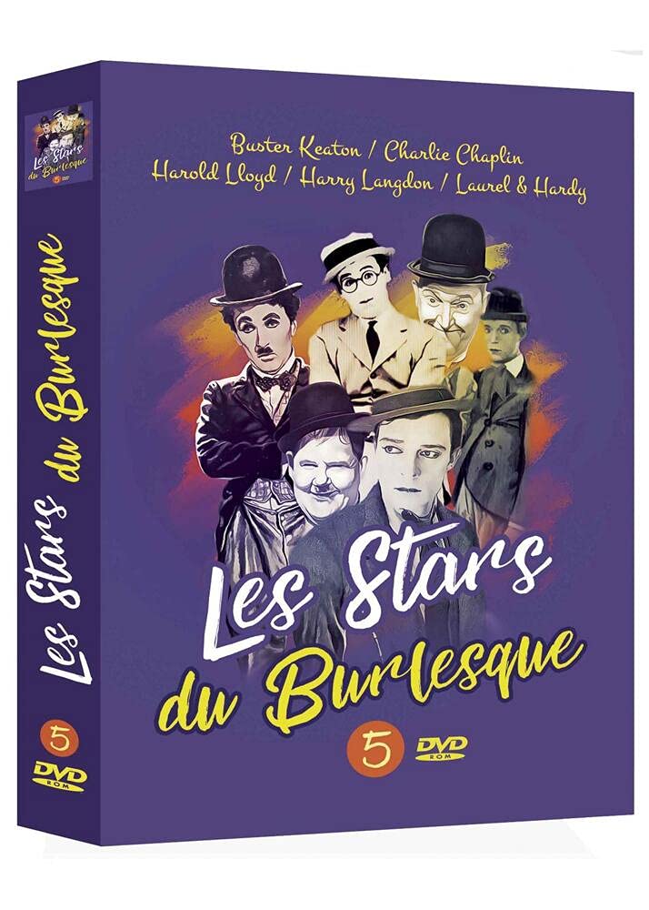 Coffret les stars du burlesque 5 films Films