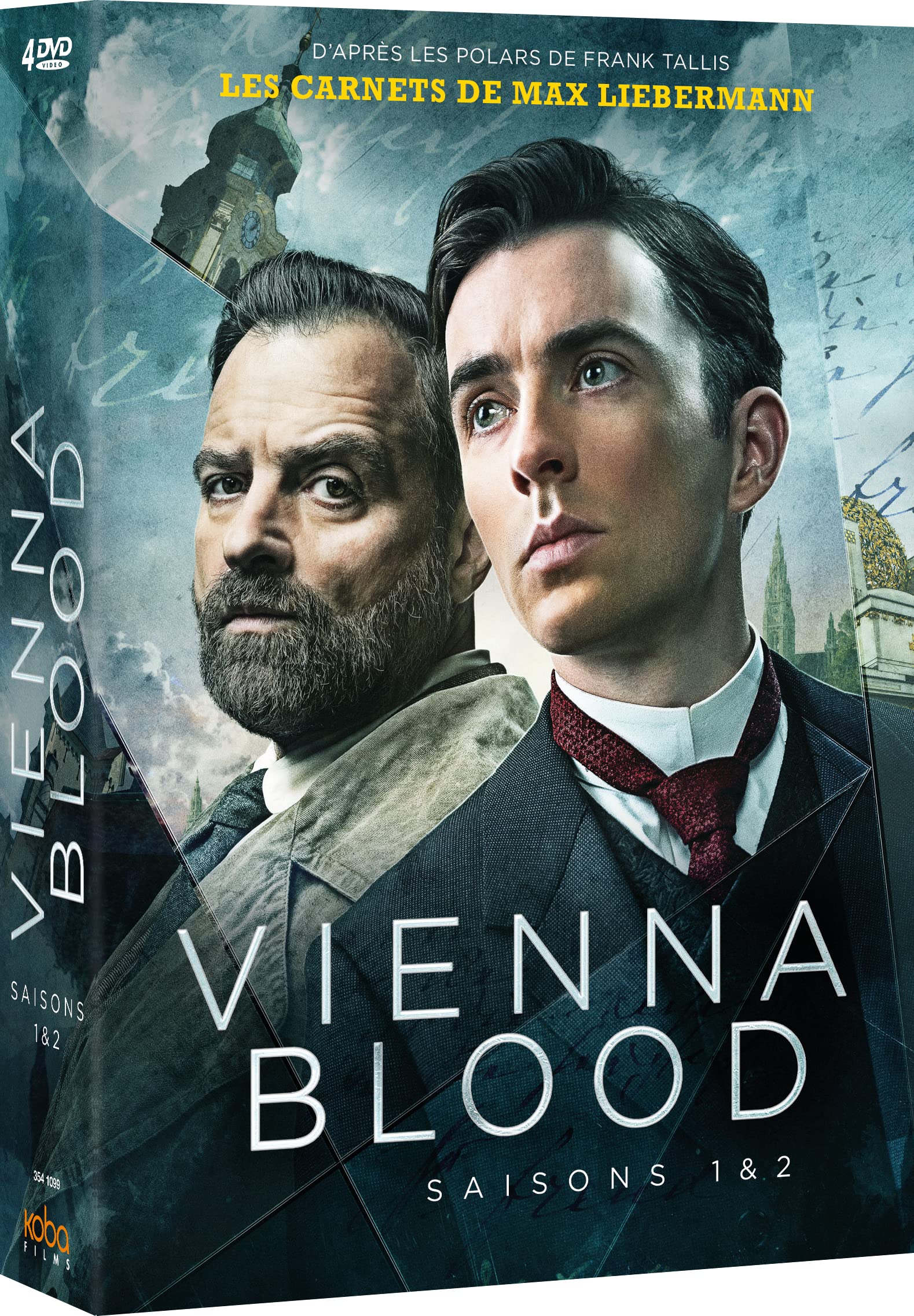 Vienna Blood-Les carnets de Max liebermann-Saisons 1 et 2 dvd
