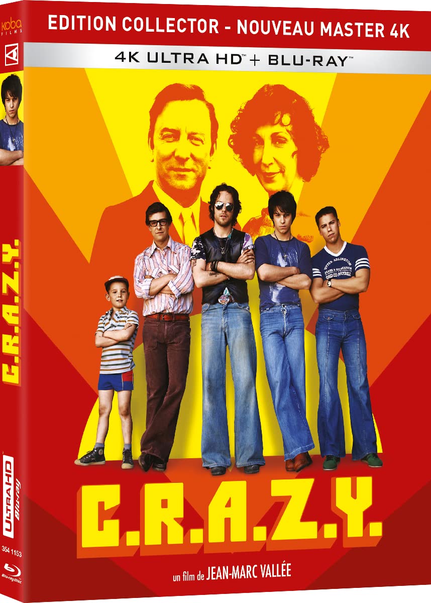 C.r.a.z.y. 4k Ultra HD dvd