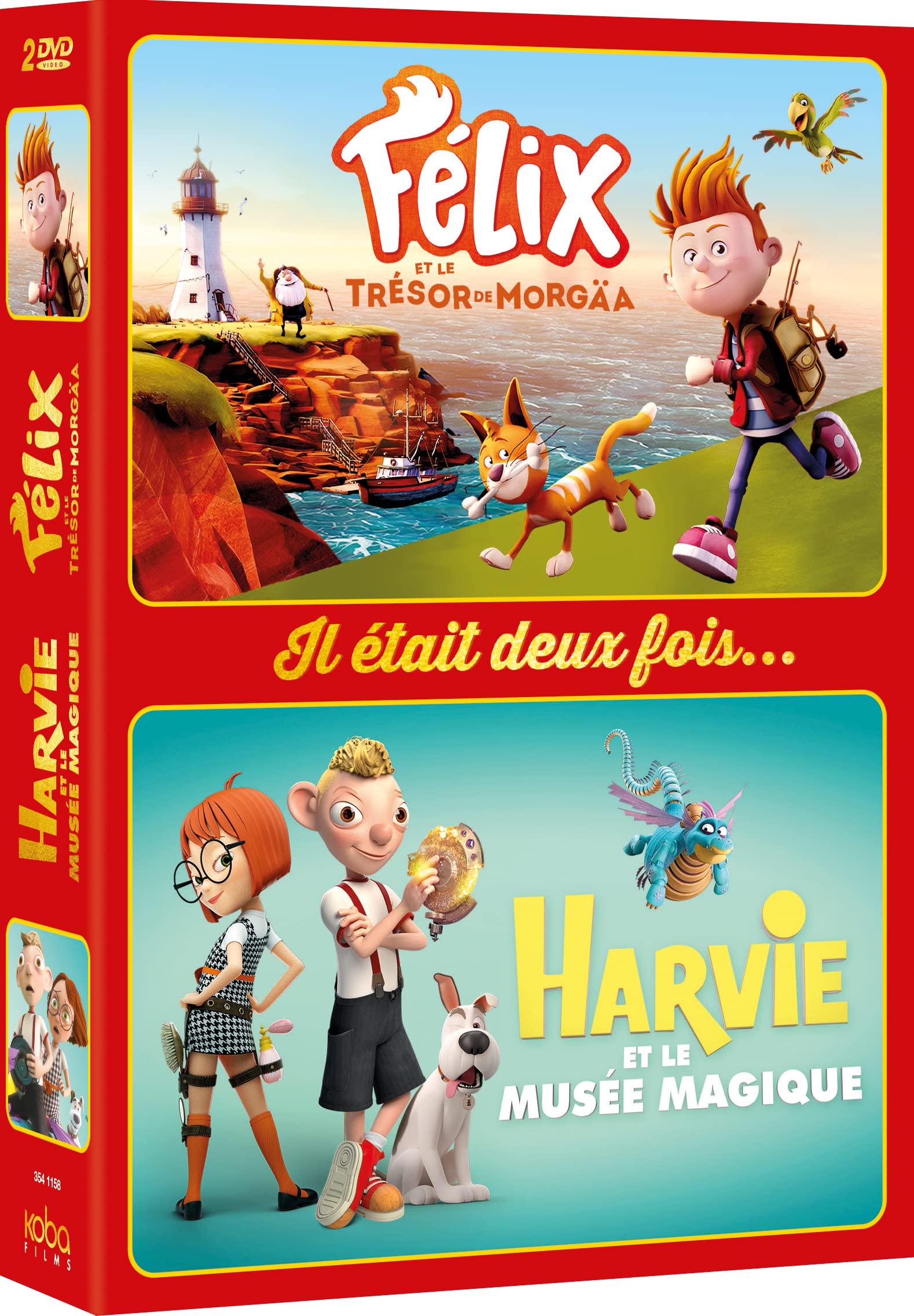 Félix et le trésor de morgäa + harvie et le musée magique Films