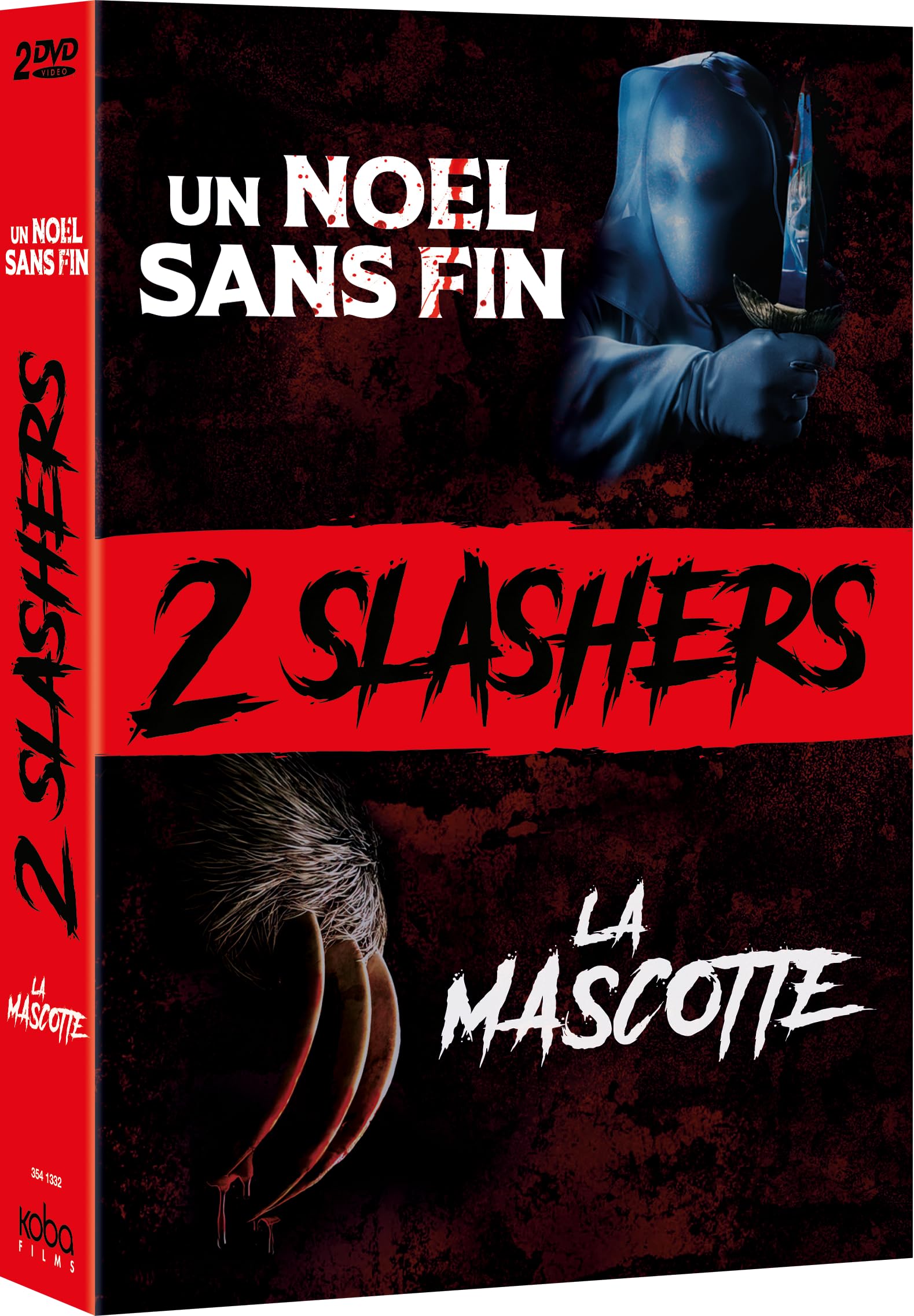 2 Slashers-Un Noël sans Fin + La Mascotte dvd