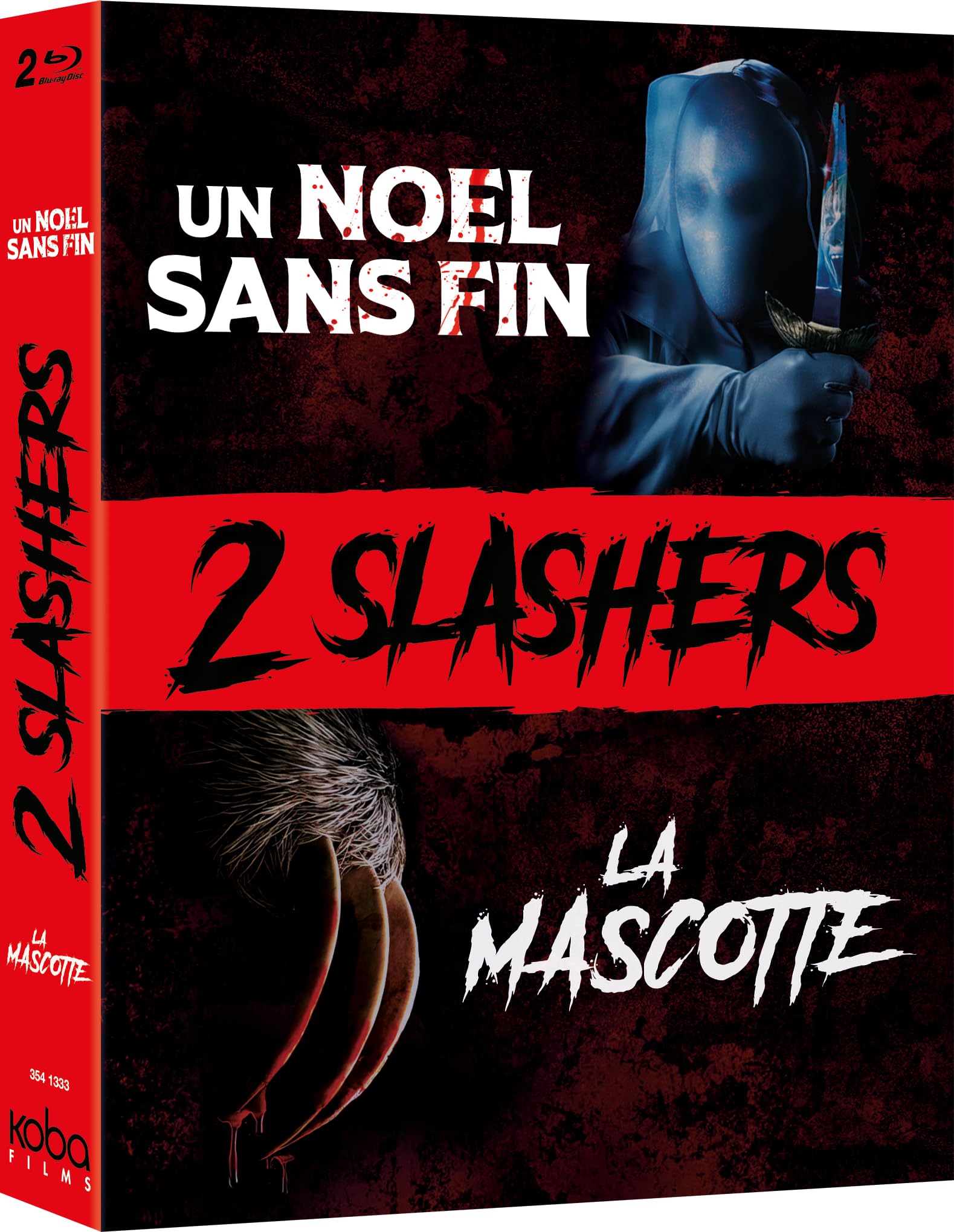 2 Slashers-Un Noël sans Fin + La Mascotte dvd