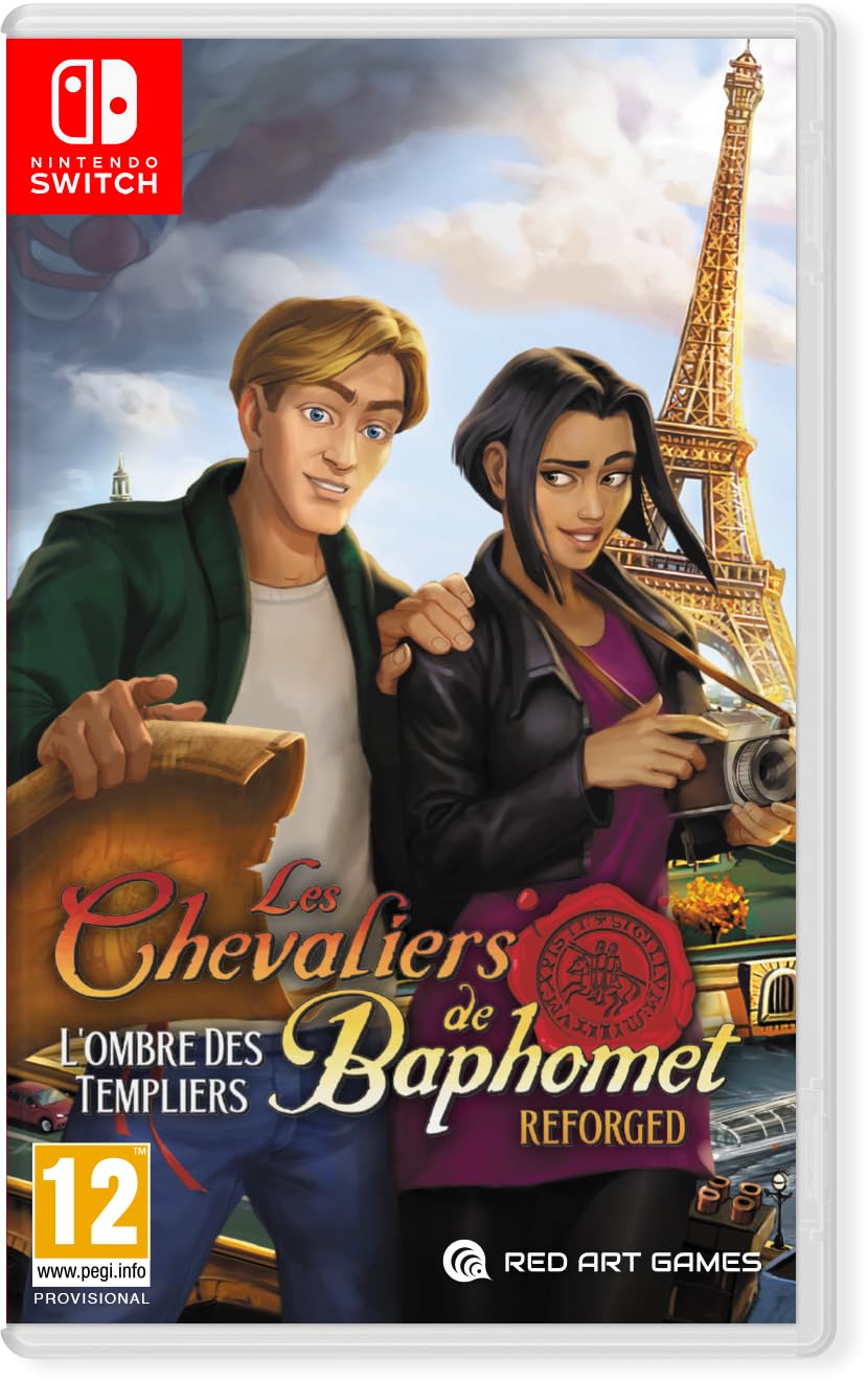 Les Chevaliers de Baphomet - L'Ombre des Templiers : Reforged Nintendo Switch game