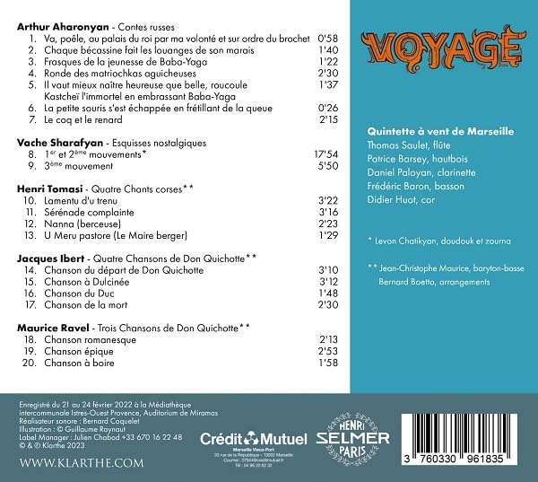 Voyage de l Extrême Orient a l Occident cd