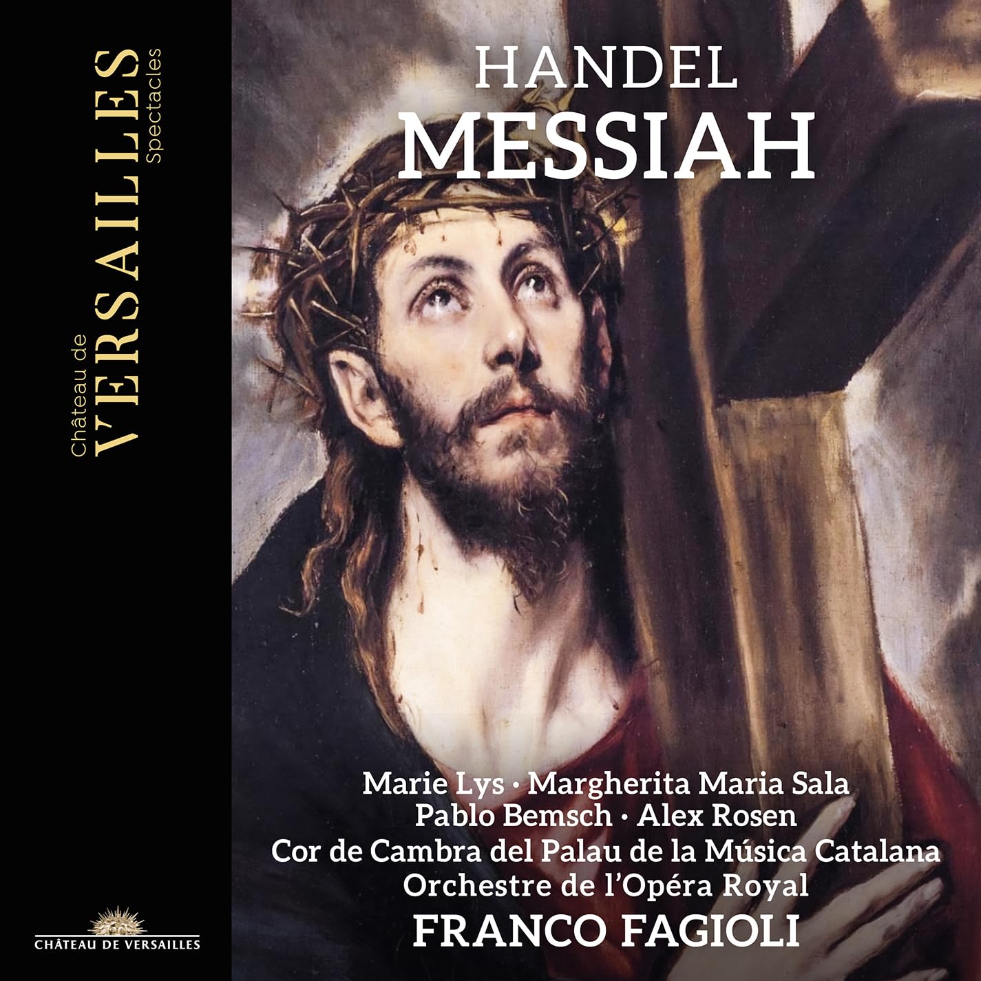 Franco Fagioli - Handel Messiah - Chateau de Versailles spectacles cd