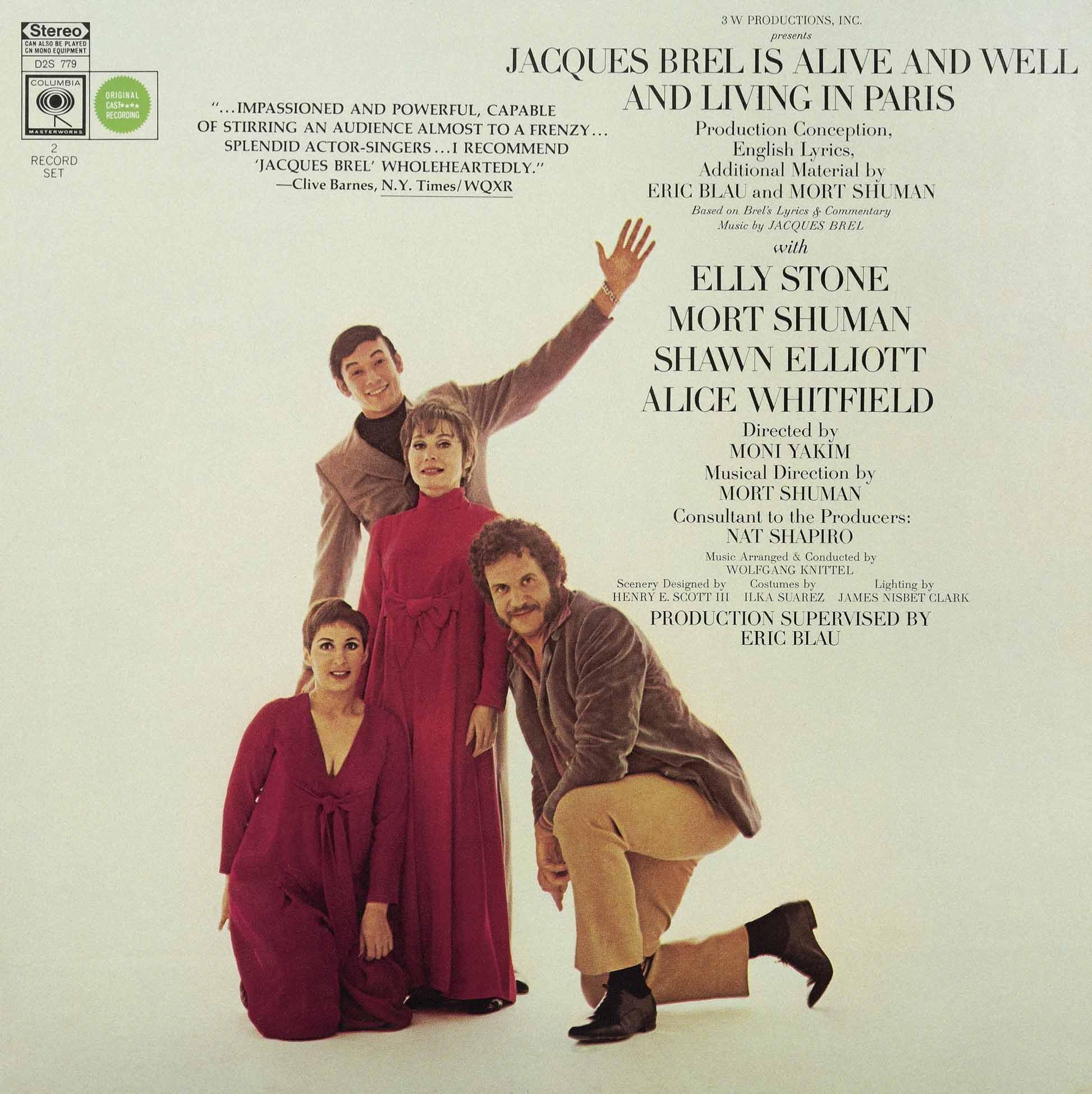 Jacques Brel Is Alive And Well And Living In Paris Pop