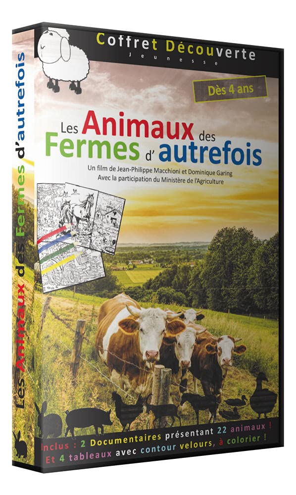 Les animaux des fermes d'autrefois dvd