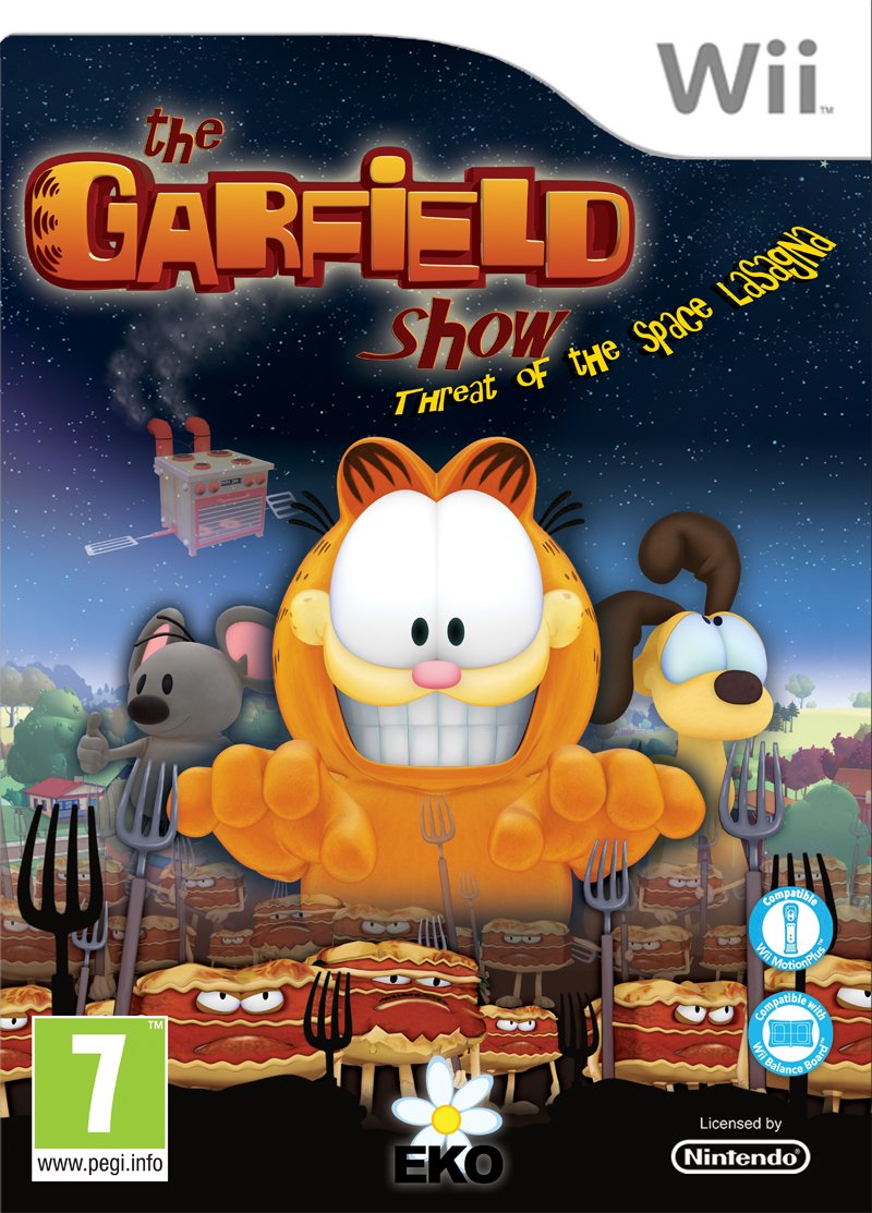 Garfield show : Threat of the space lasagna game