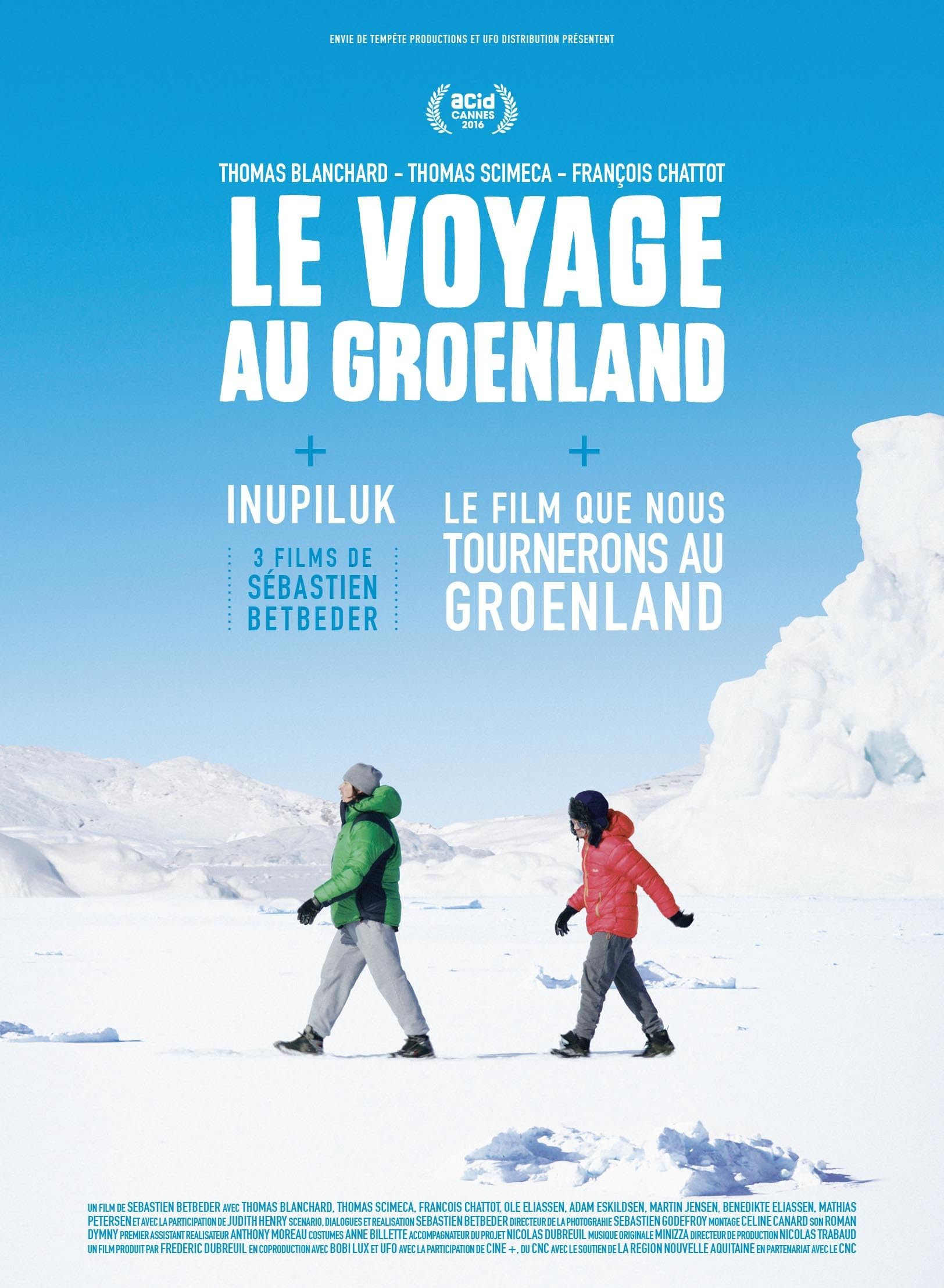 Le voyage au groenland Films