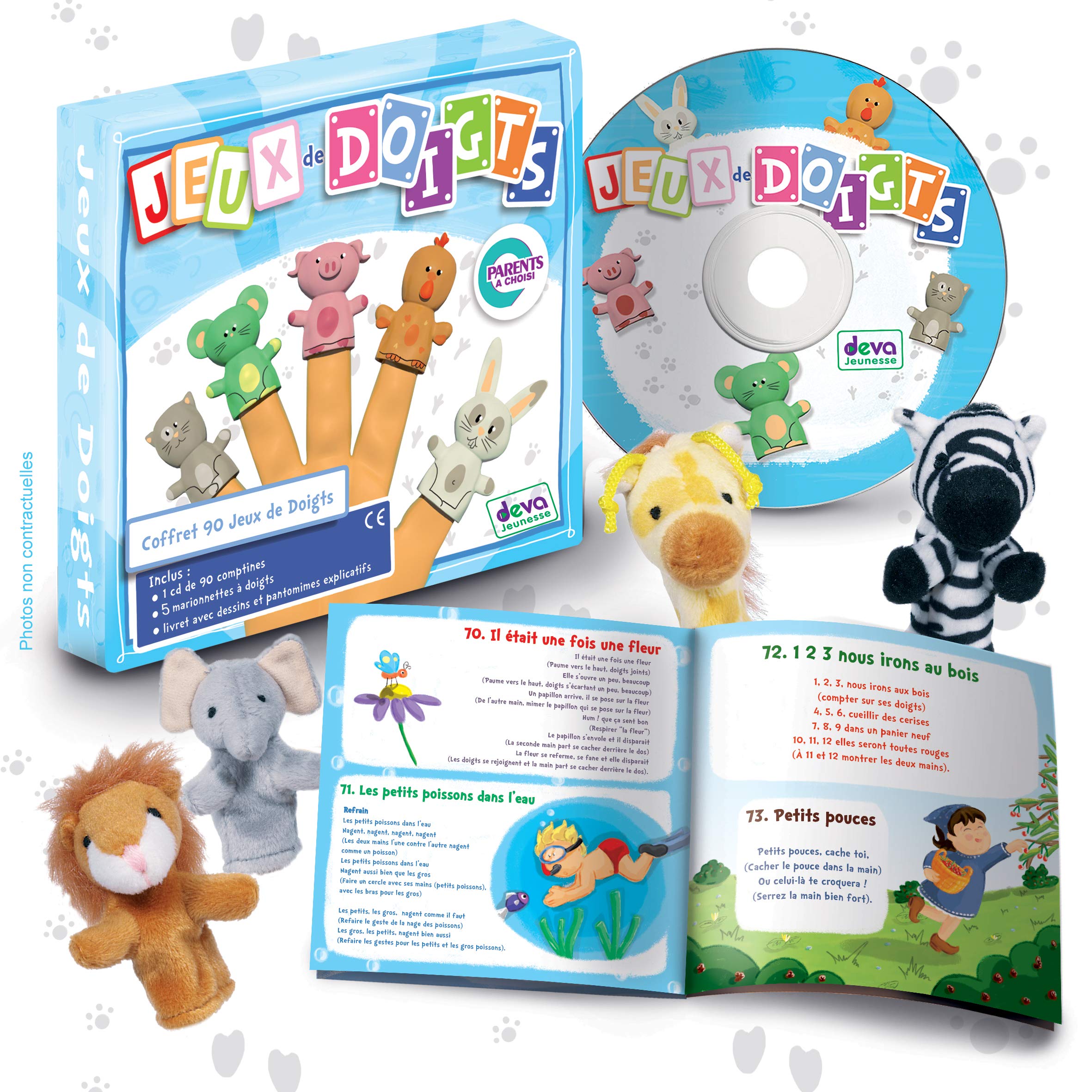 Coffret jeux de doigts - Edition limitée Music