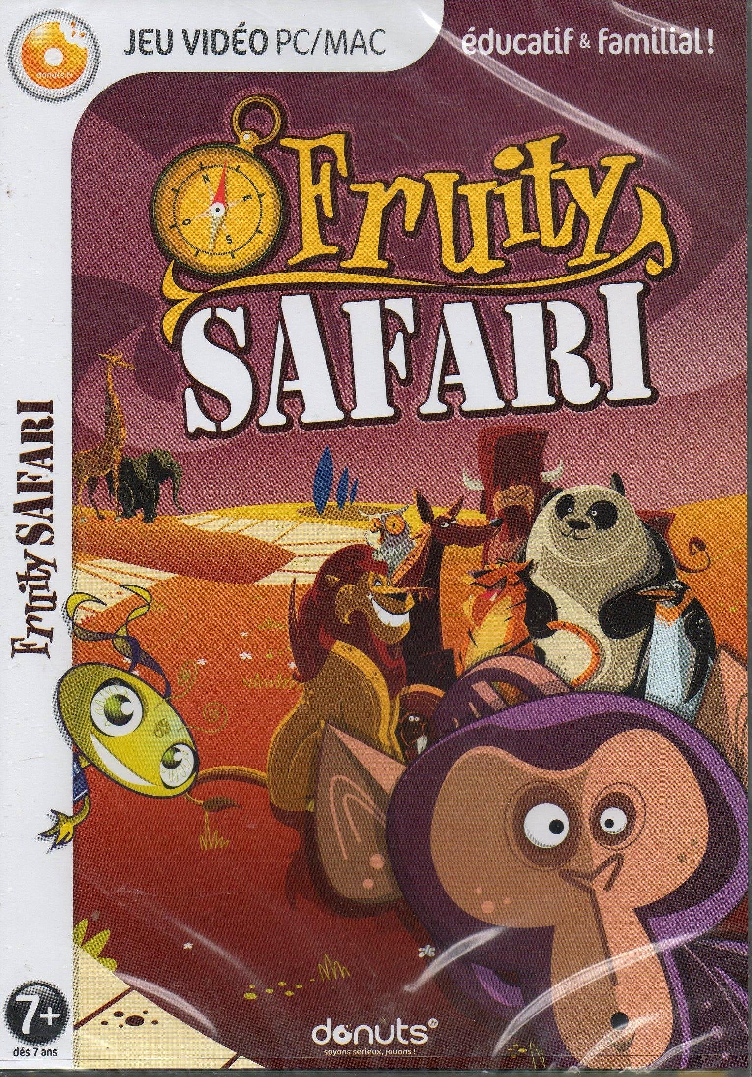 FRUITY SAFARI - jeu vid_o PC/MAC (_ducatif & familial) PC